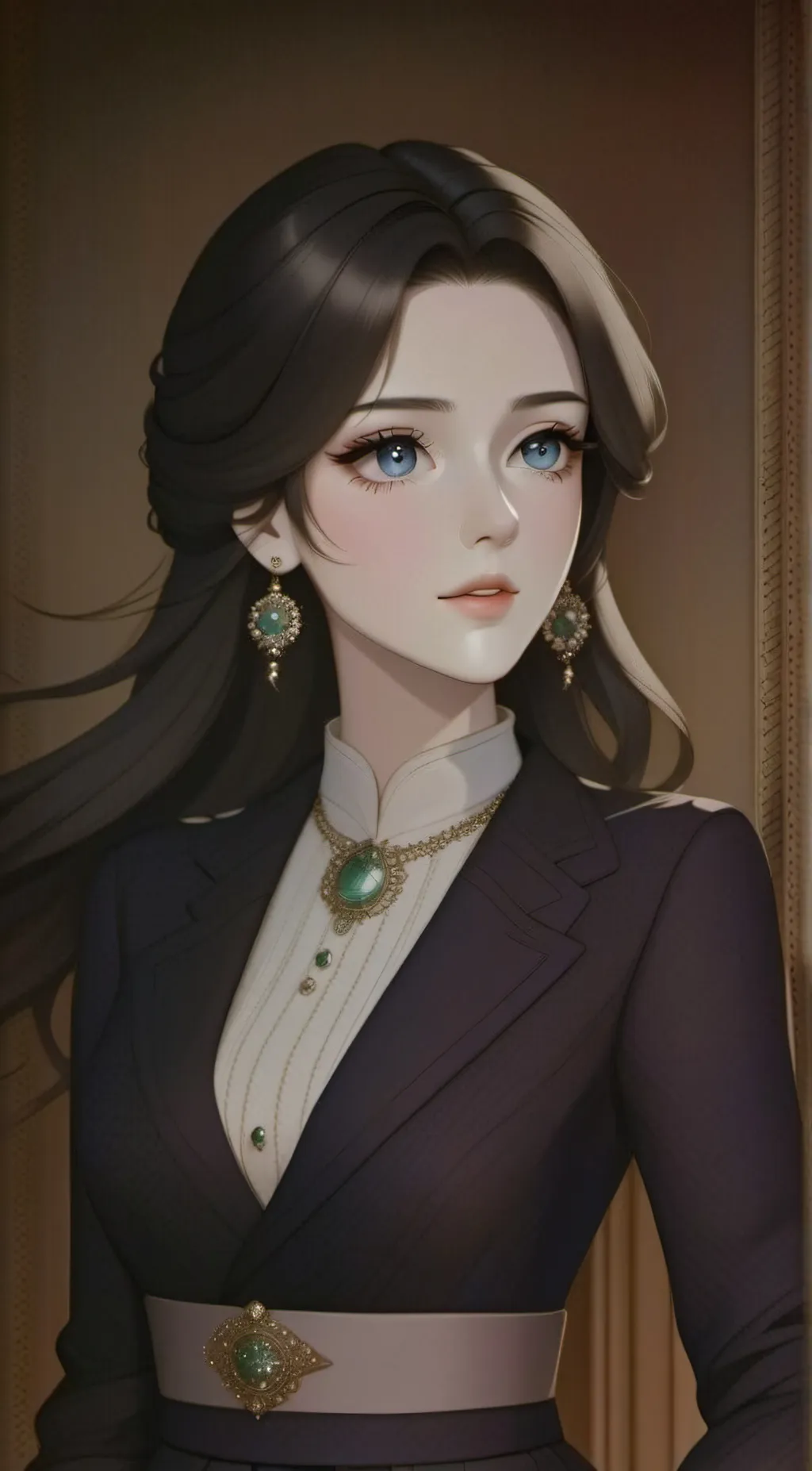 ai character: Bella ✩ background