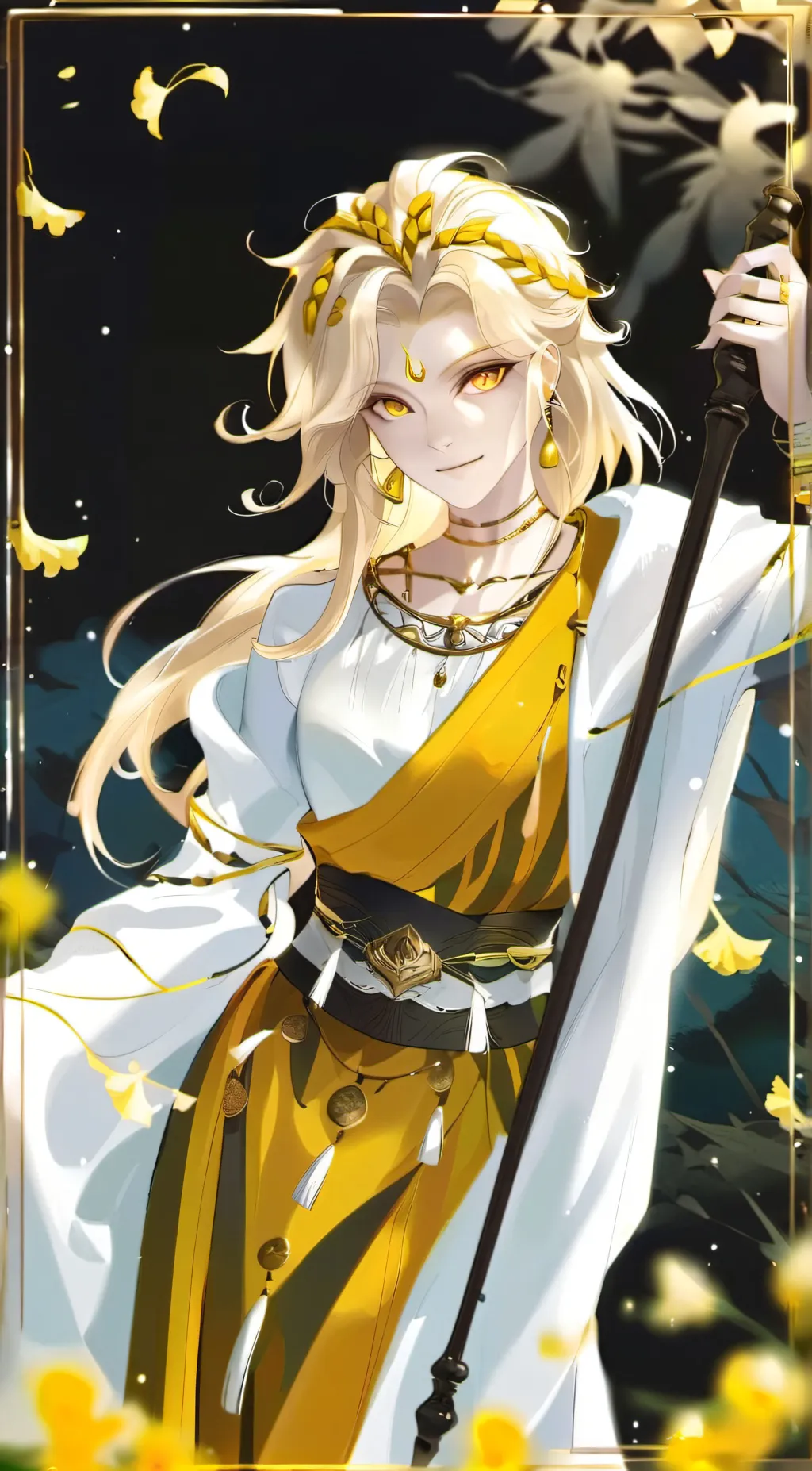 ai character: Giselle (Greed) background