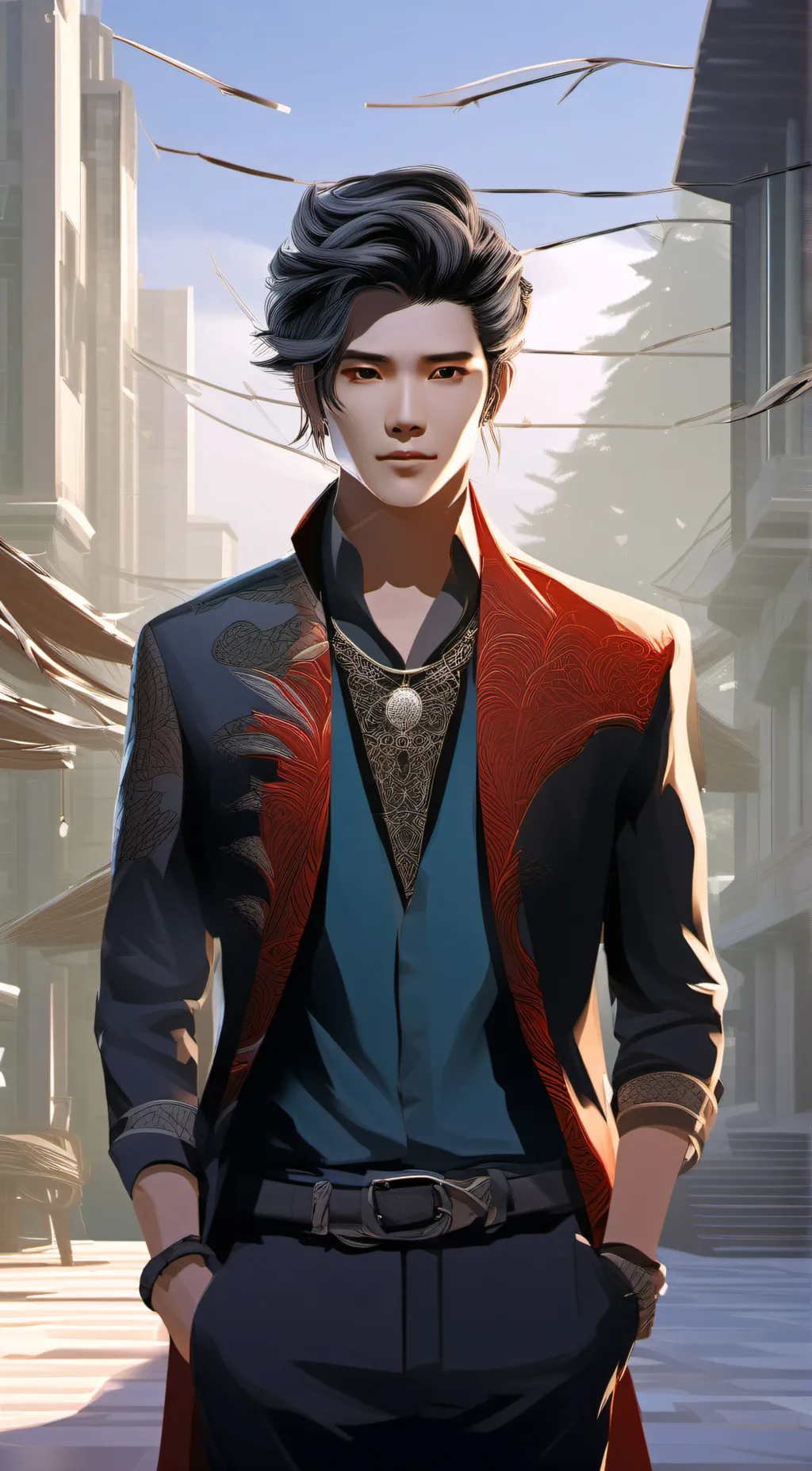 ai character: Alex background