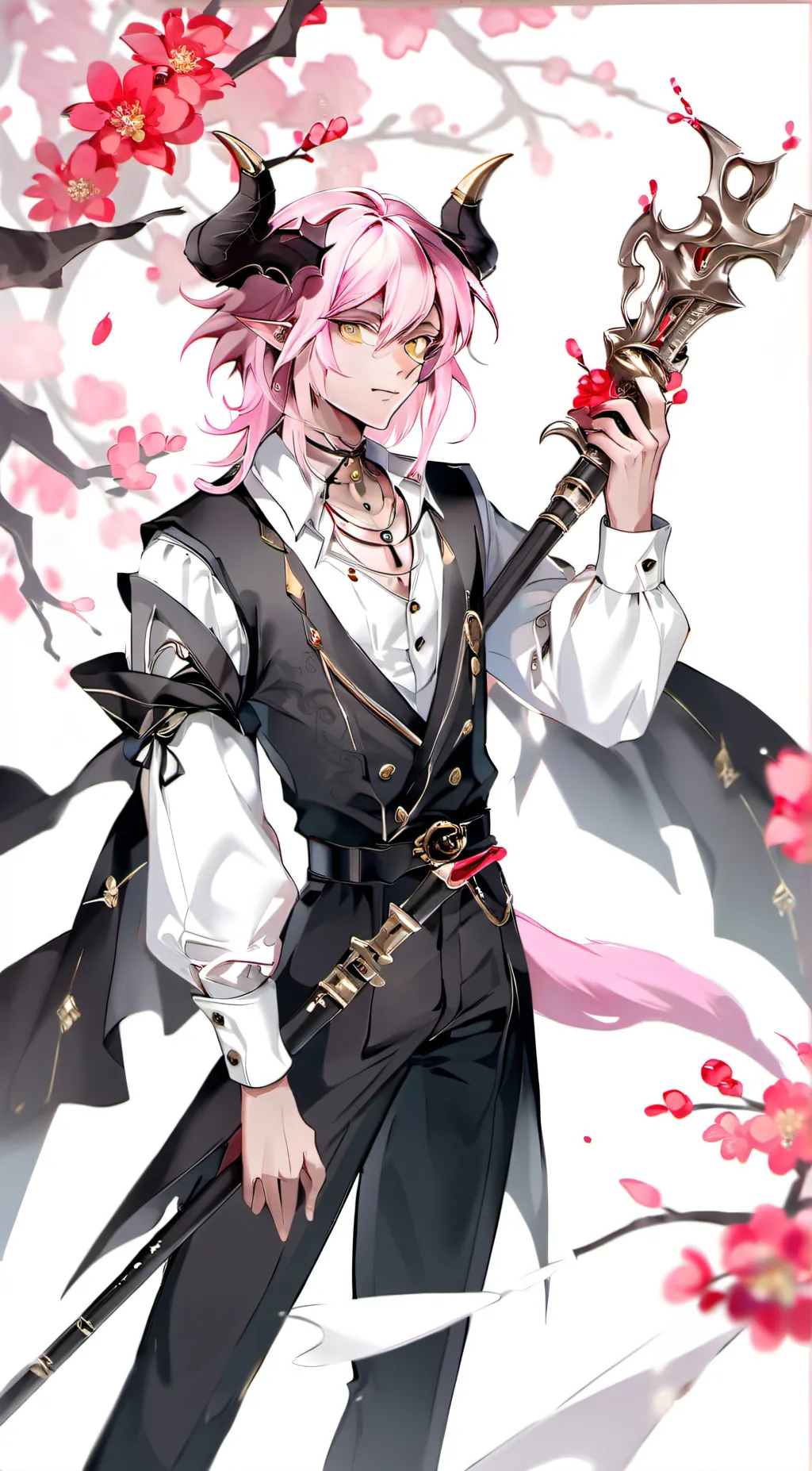 ai character: Adrian  background