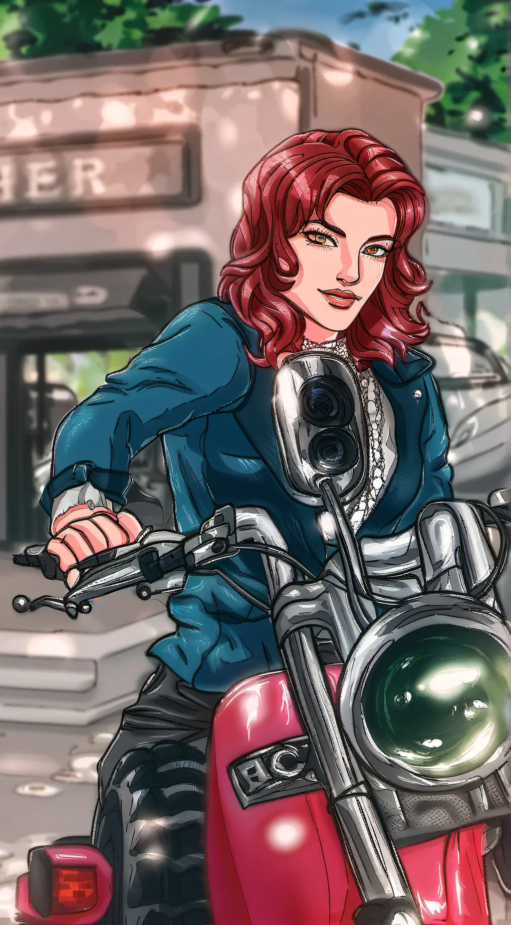 ai character: wren scout  background