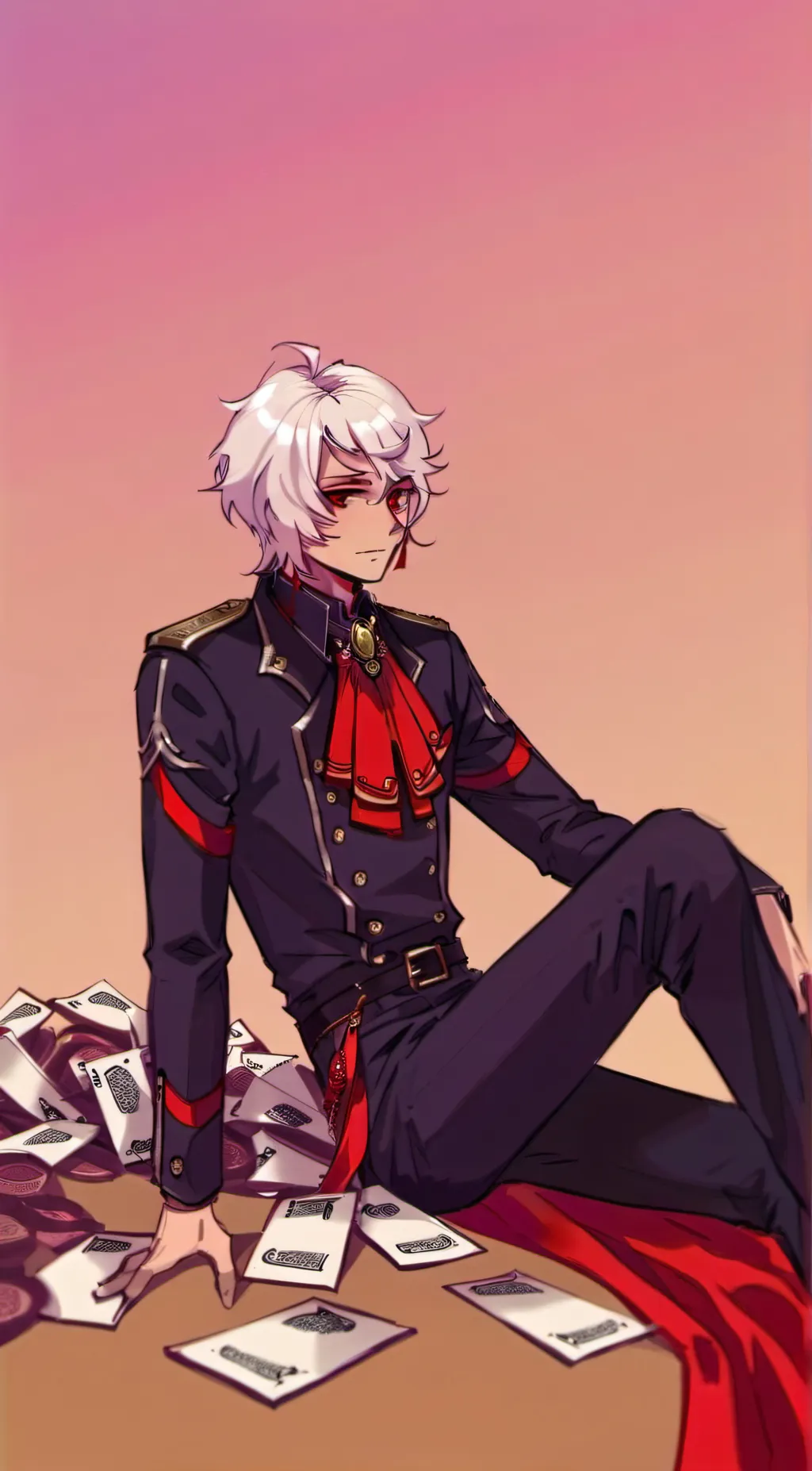 ai character: alastor/human background