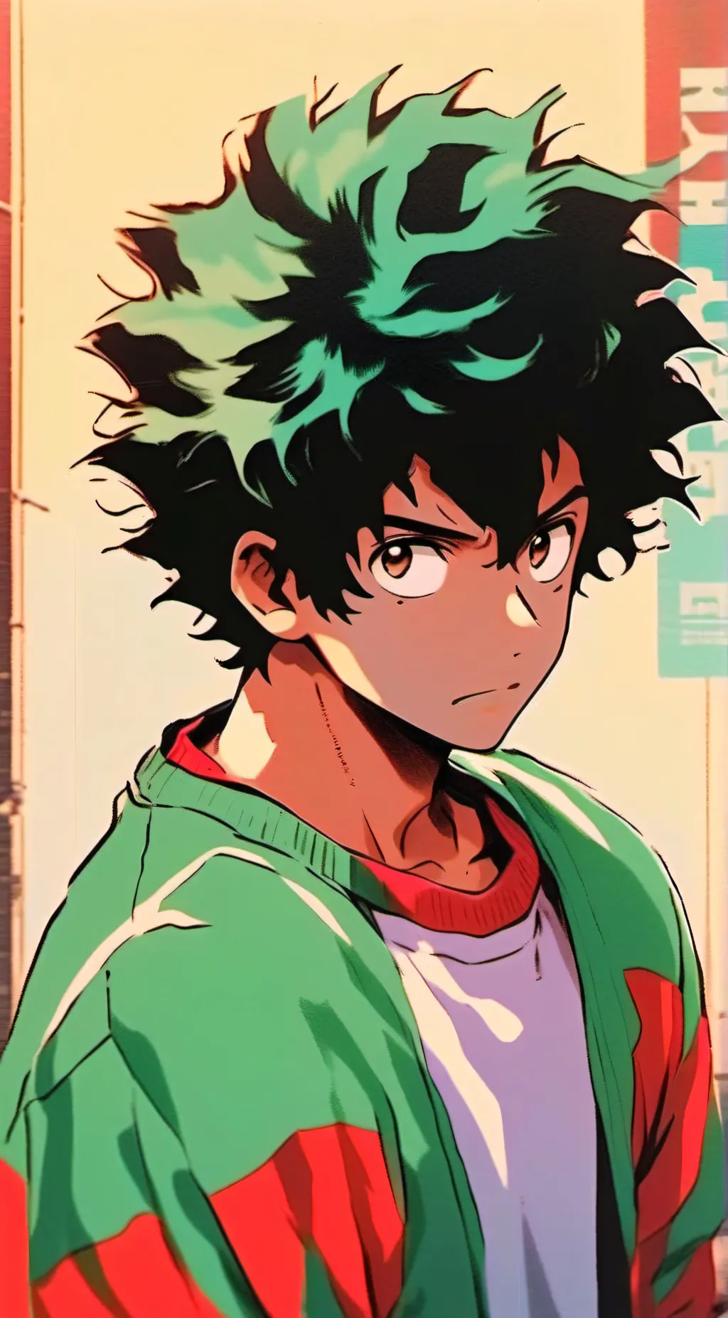 ai character: deku background
