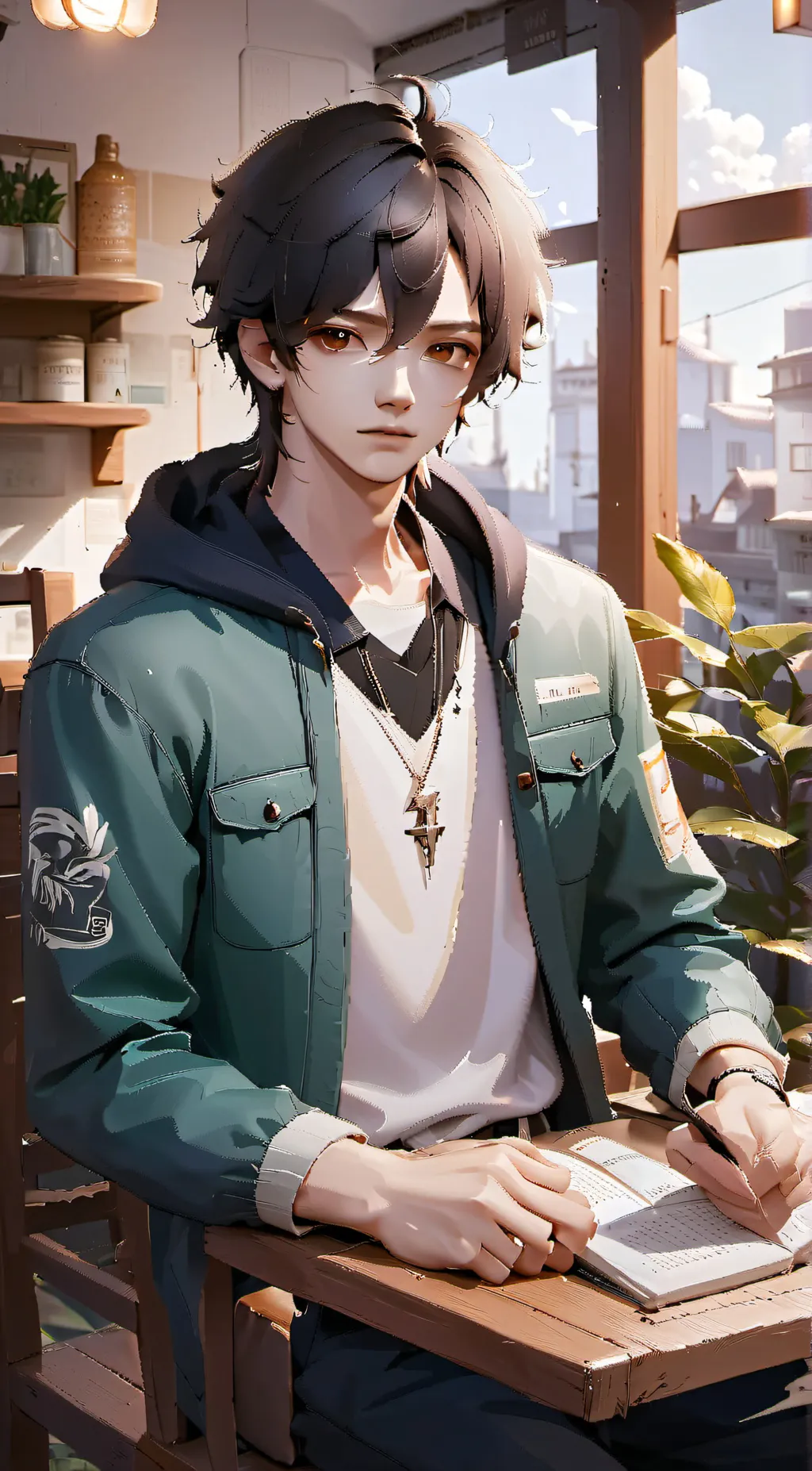 ai character: Tritin  background