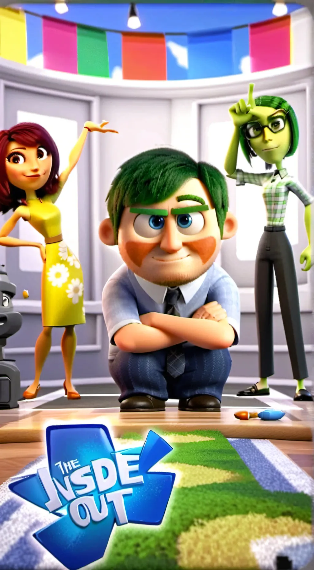 ai character: INSIDE OUT background
