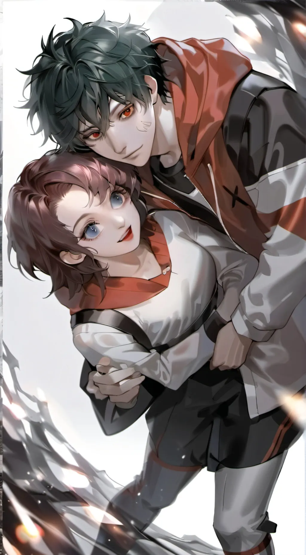 ai character: izuochu as parents background