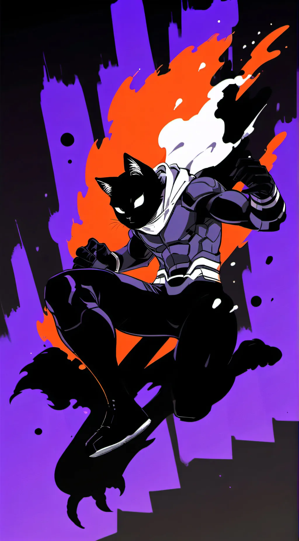 ai character: catnap background