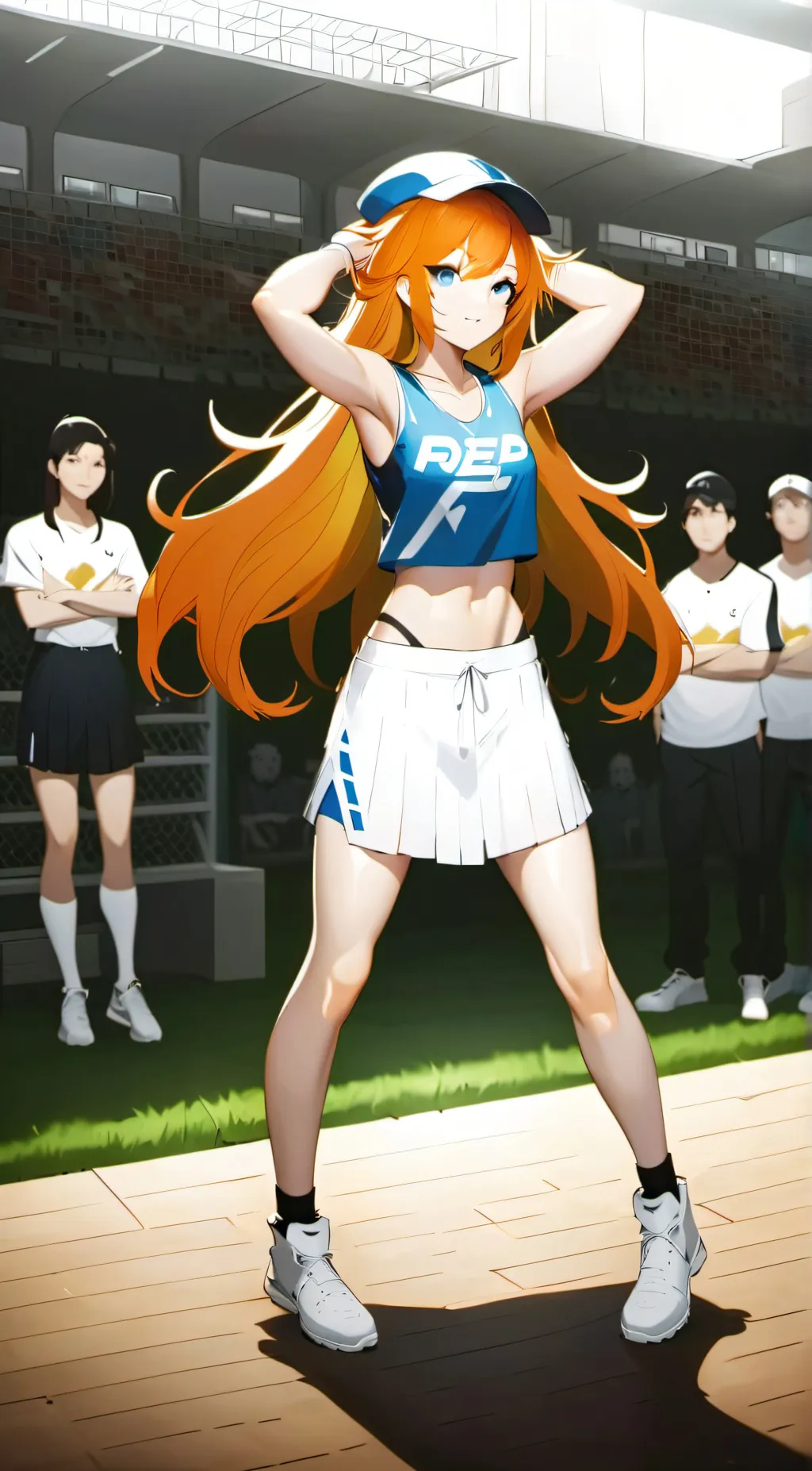 ai character: Brooke  background