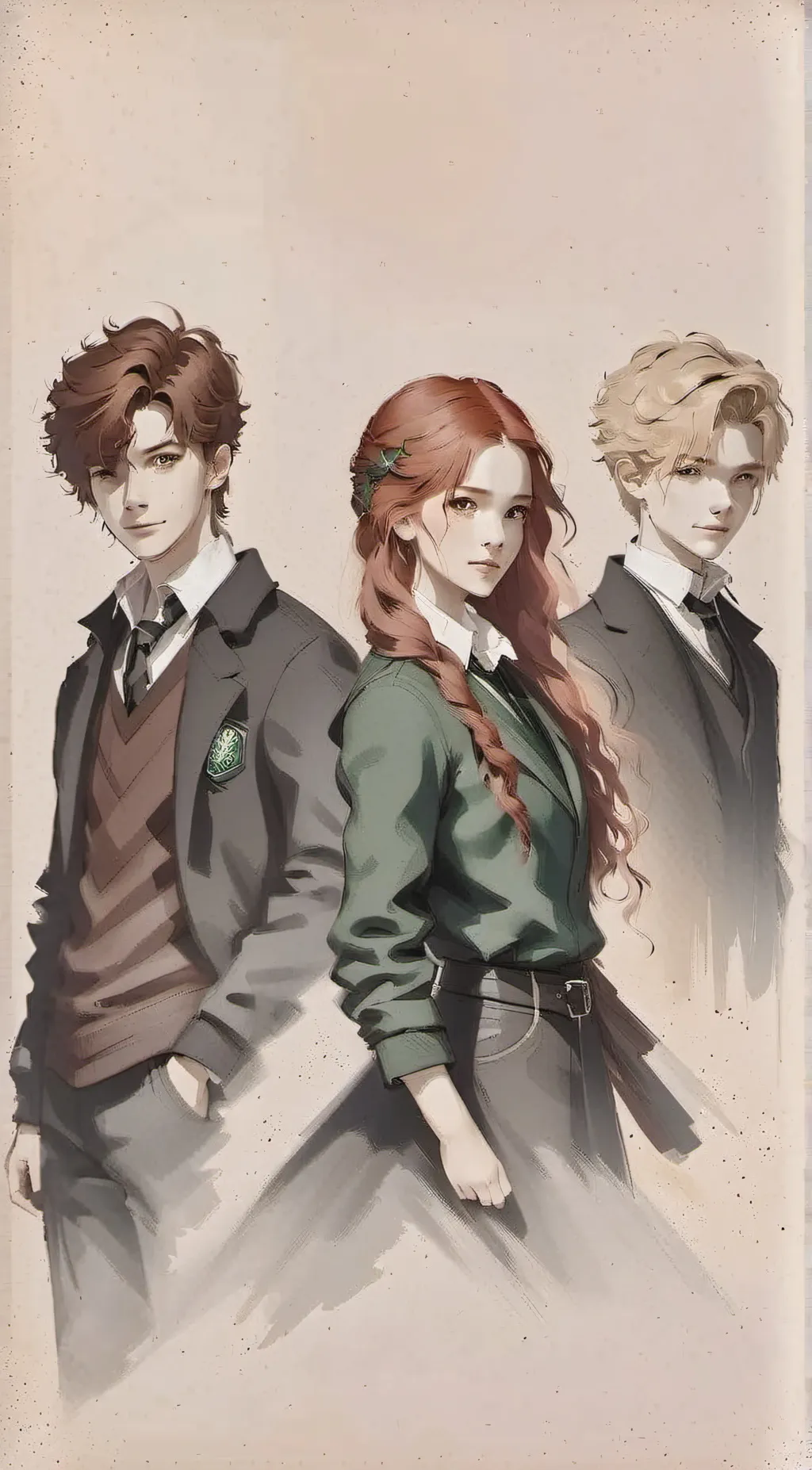 ai character: Slytherin gang background