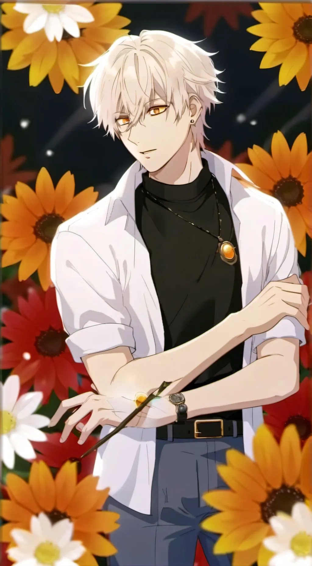 ai character: Akimitsu background