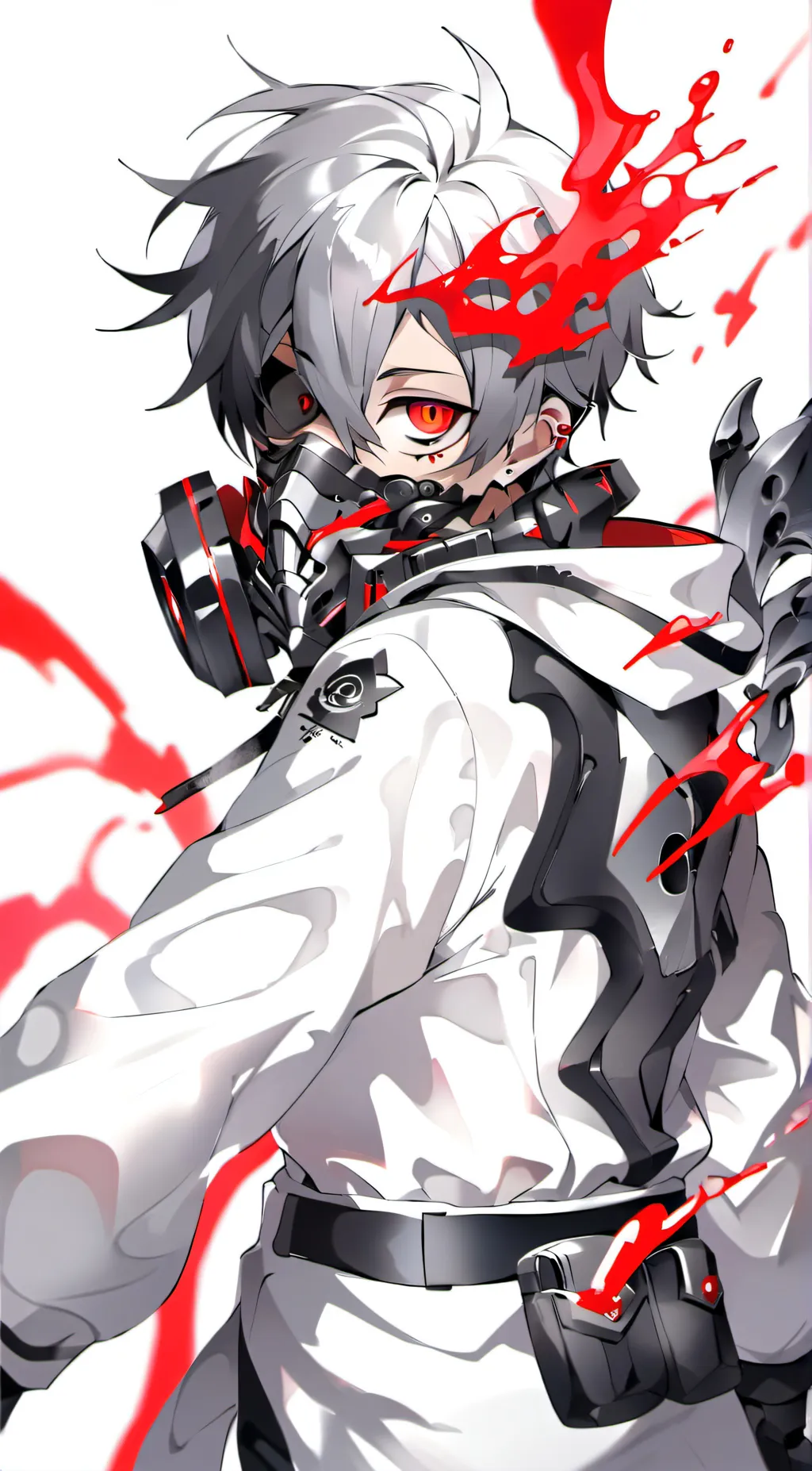 ai character: Your a hero mha background