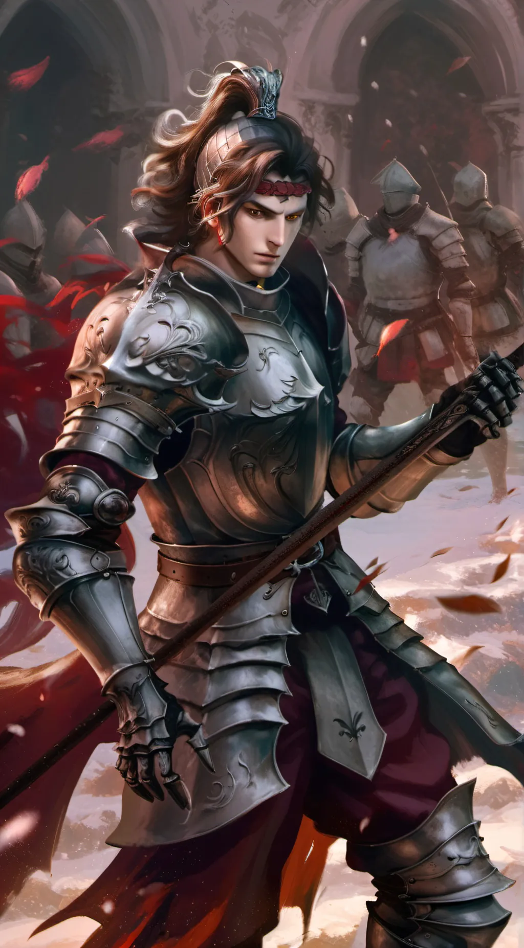 ai character: zi long background