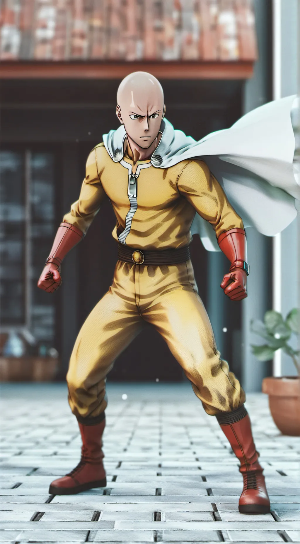 ai character: one punch man 1.2 background