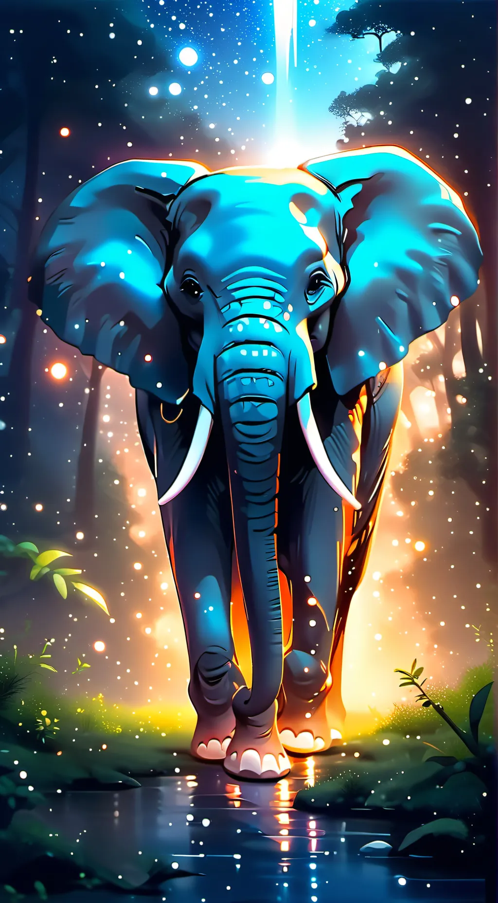 ai character: Elisandriella  background
