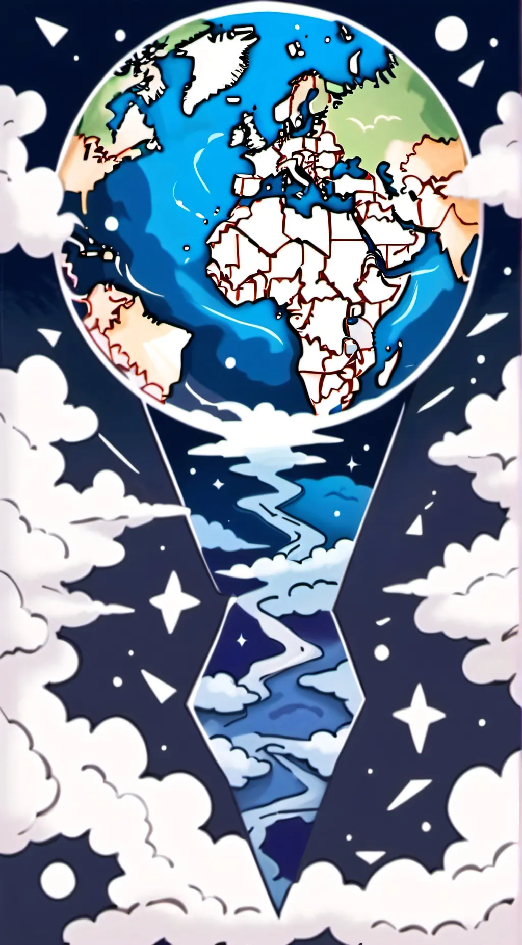 ai character: Earth background