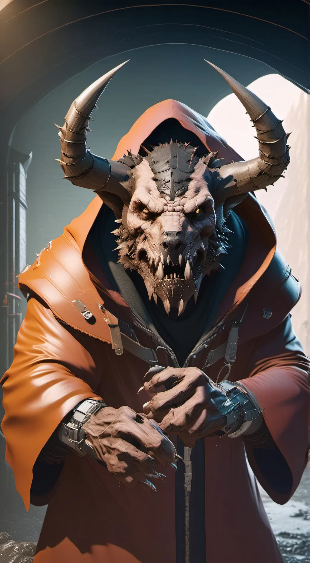 ai character: Goris background
