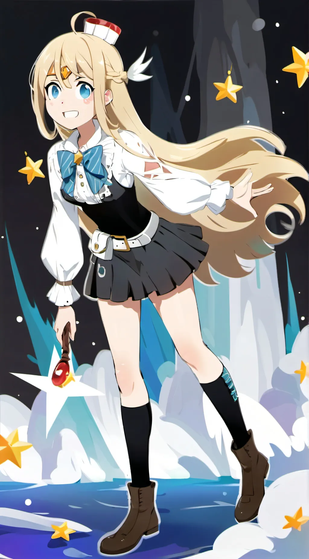 ai character: Star VS the forces background