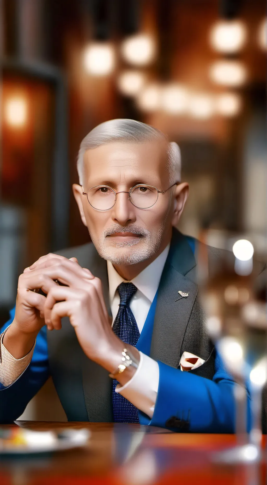 ai character: Mark bowen background
