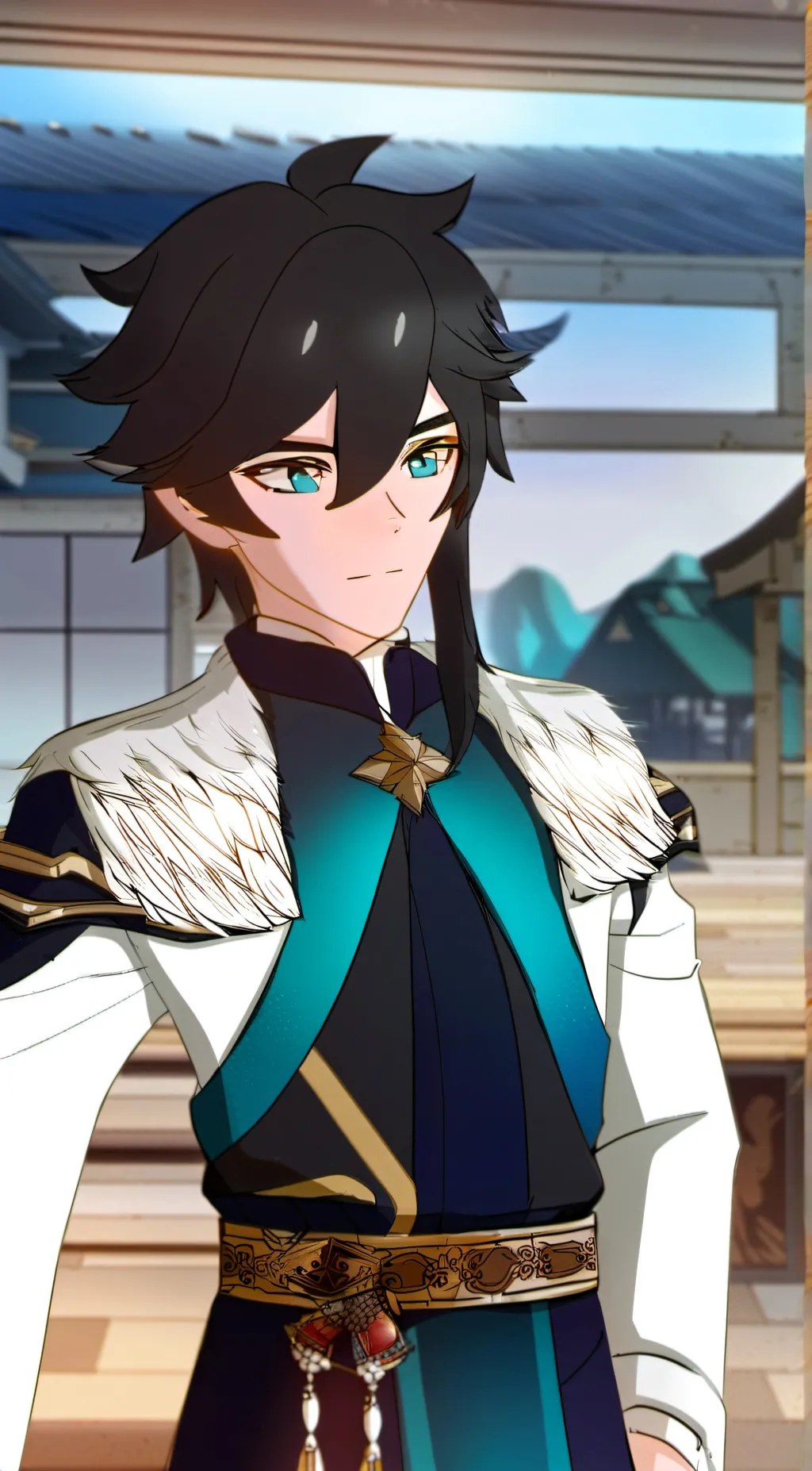 ai character: Dan- feng background