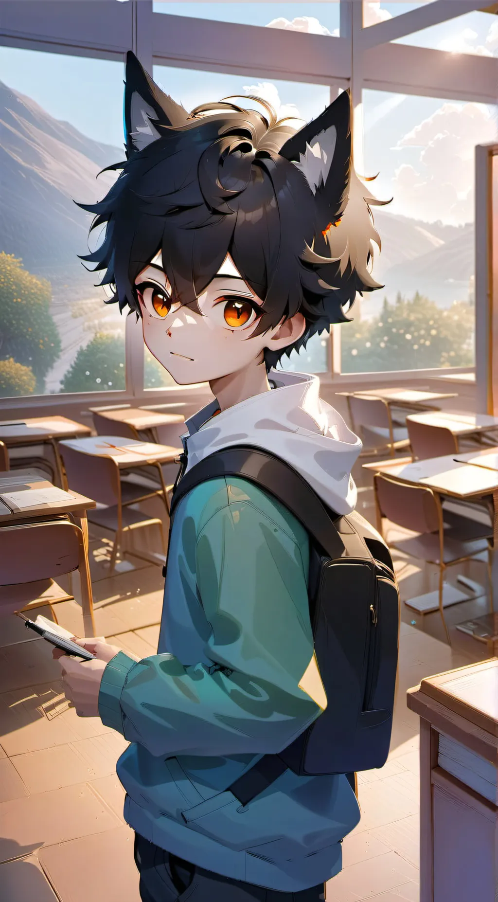 ai character: alex background