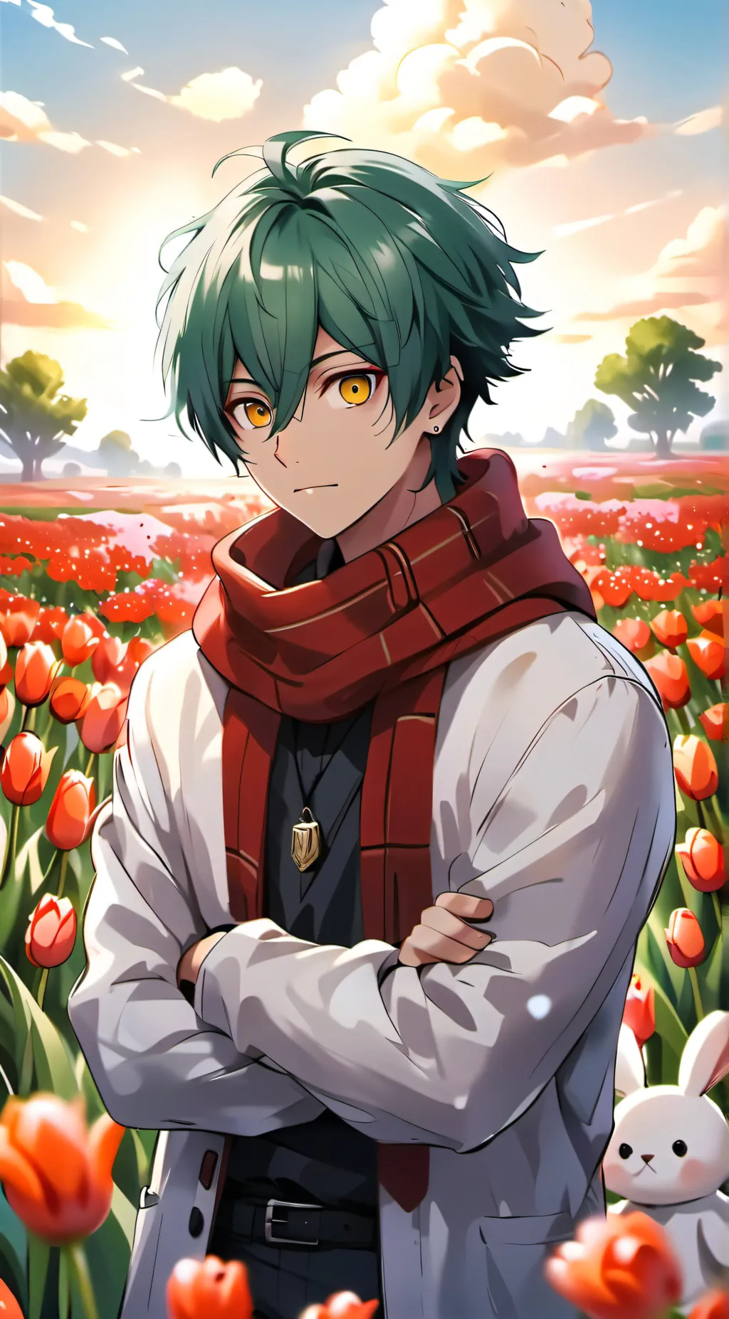 ai character: 🥦 Broccoli 🥦 background
