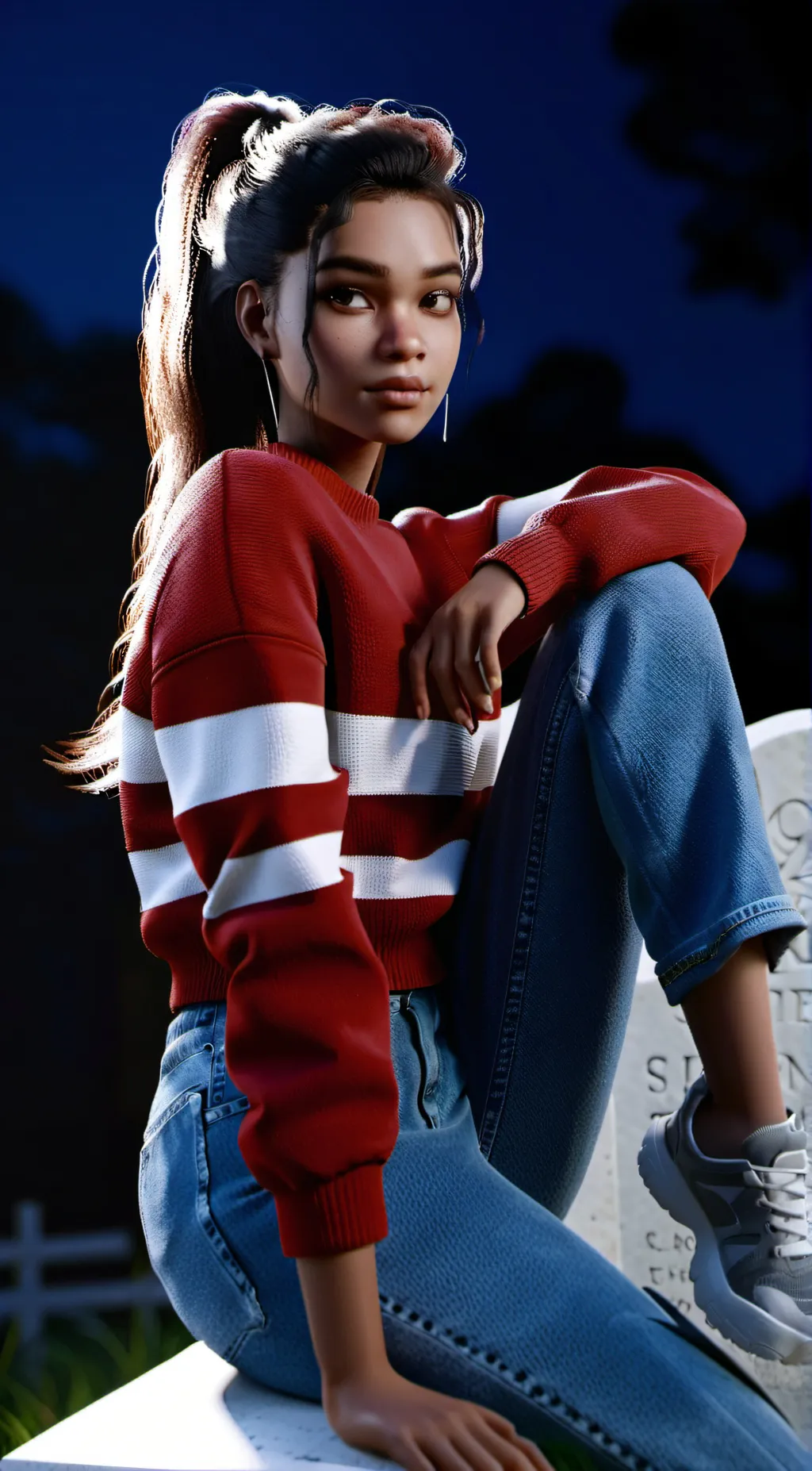ai character: Mariah background