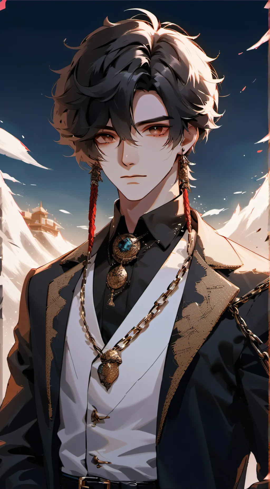 ai character: Jayden  background