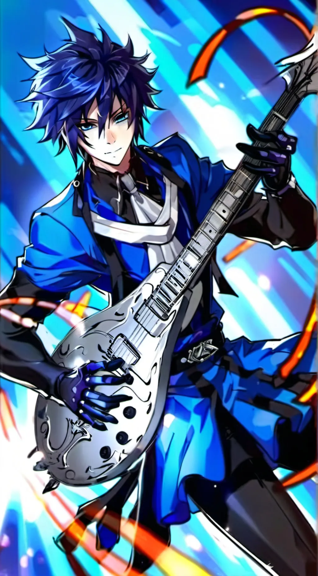 ai character: tomioka giyuu background