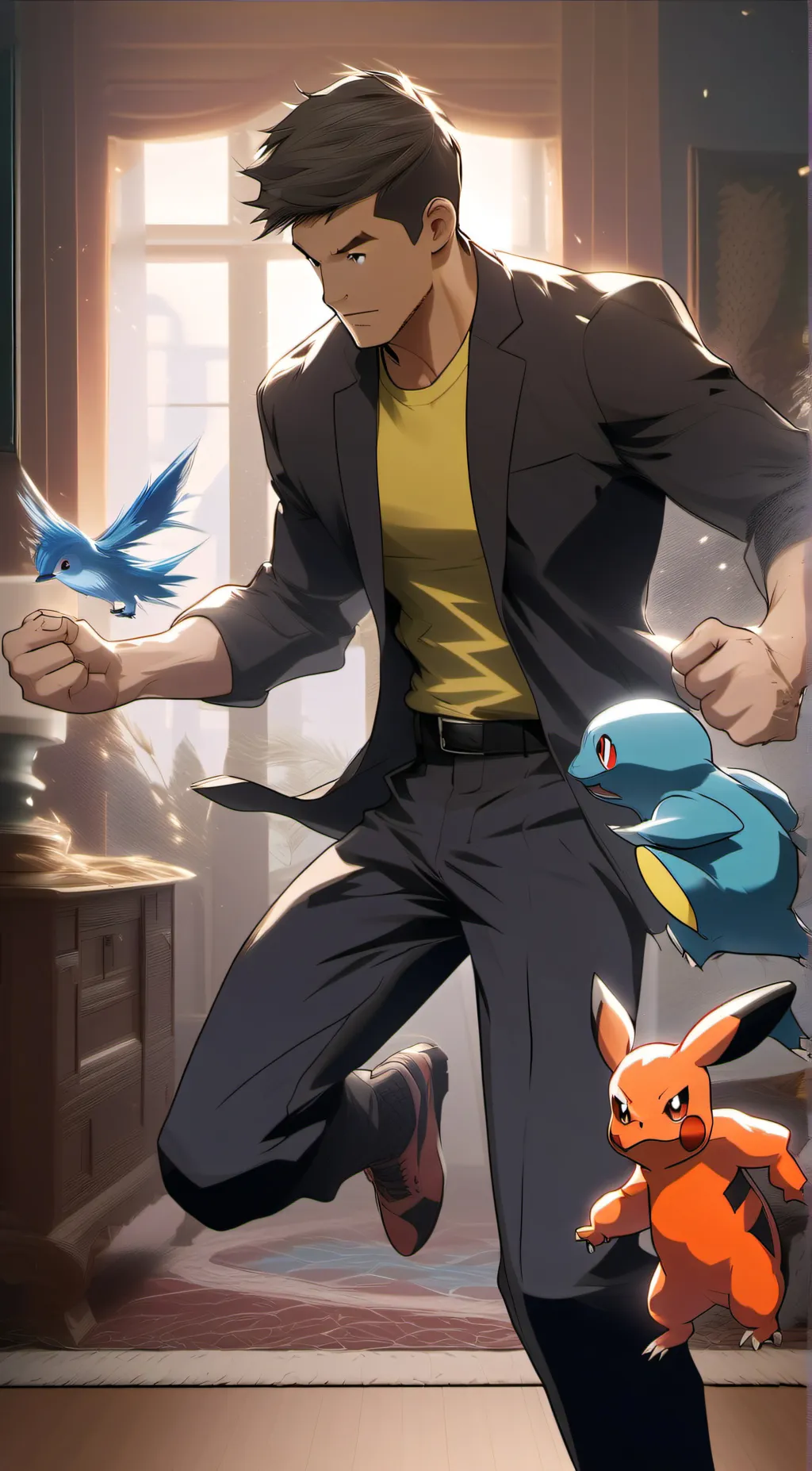 ai character: Tommy background
