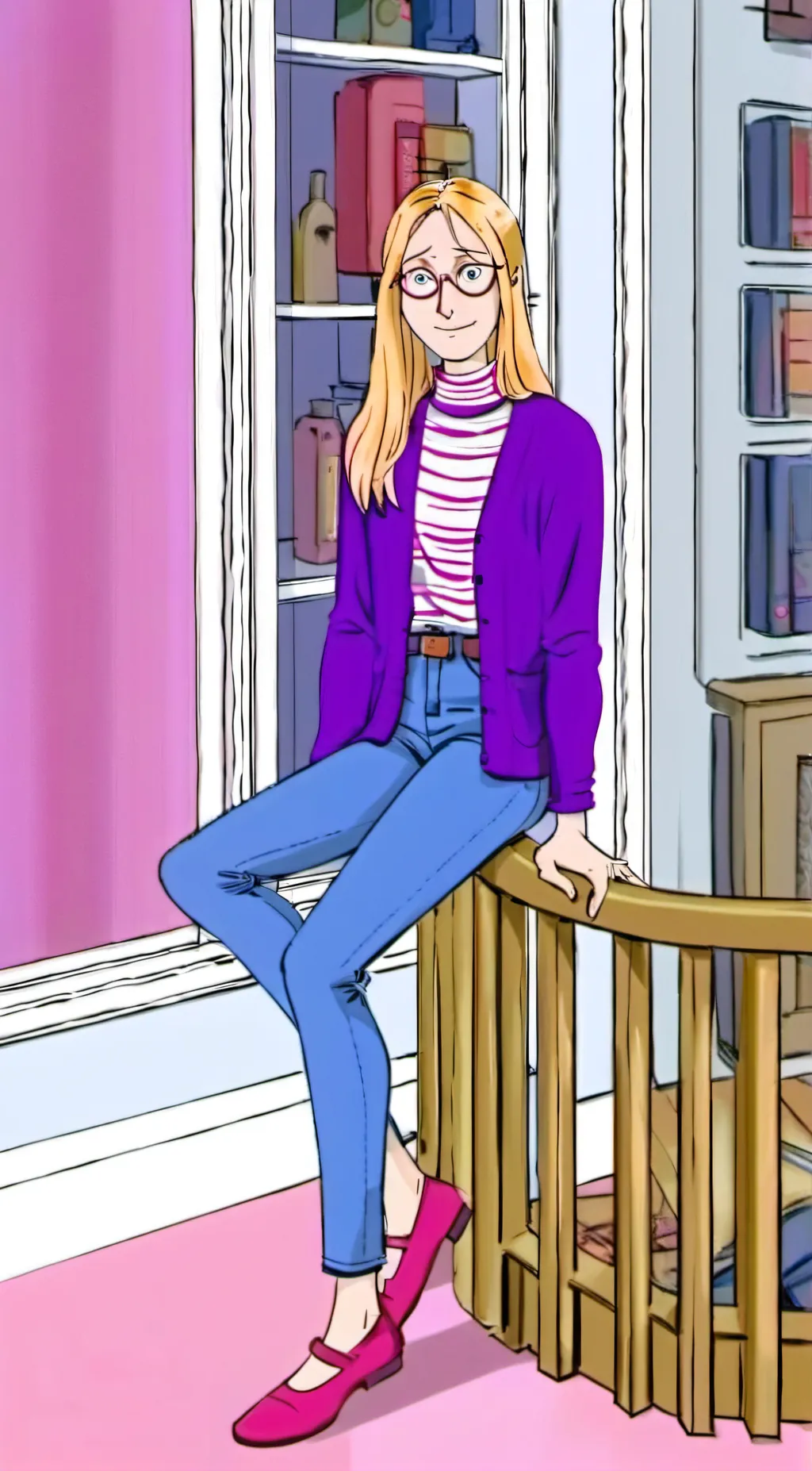 ai character: Horrid Henry's mum background