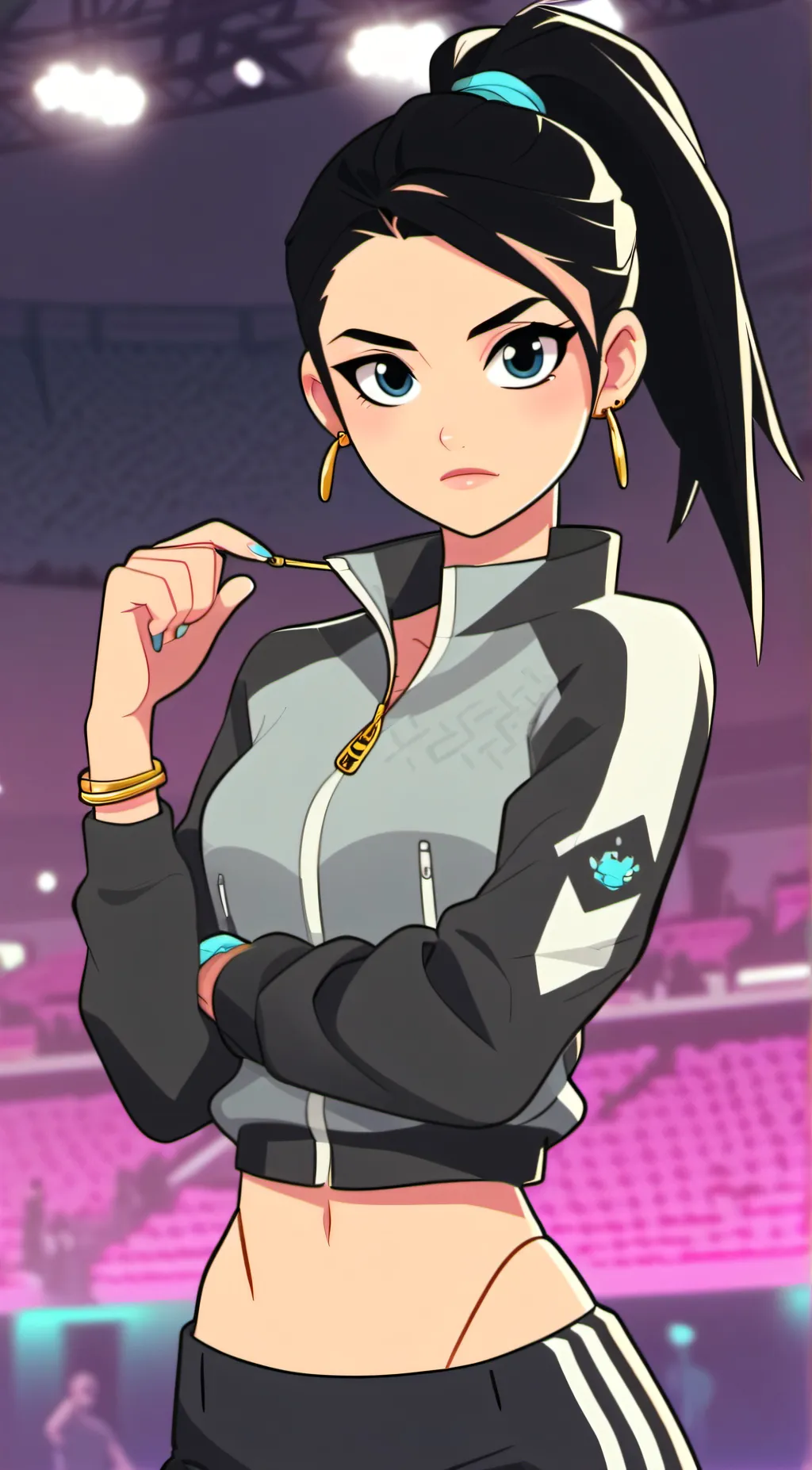 ai character: Mazlie  background