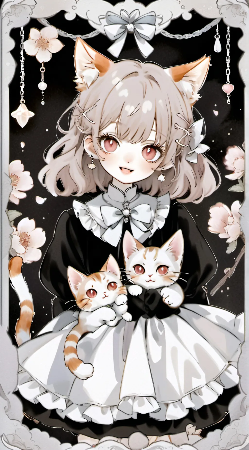 ai character: Neko🐈 background