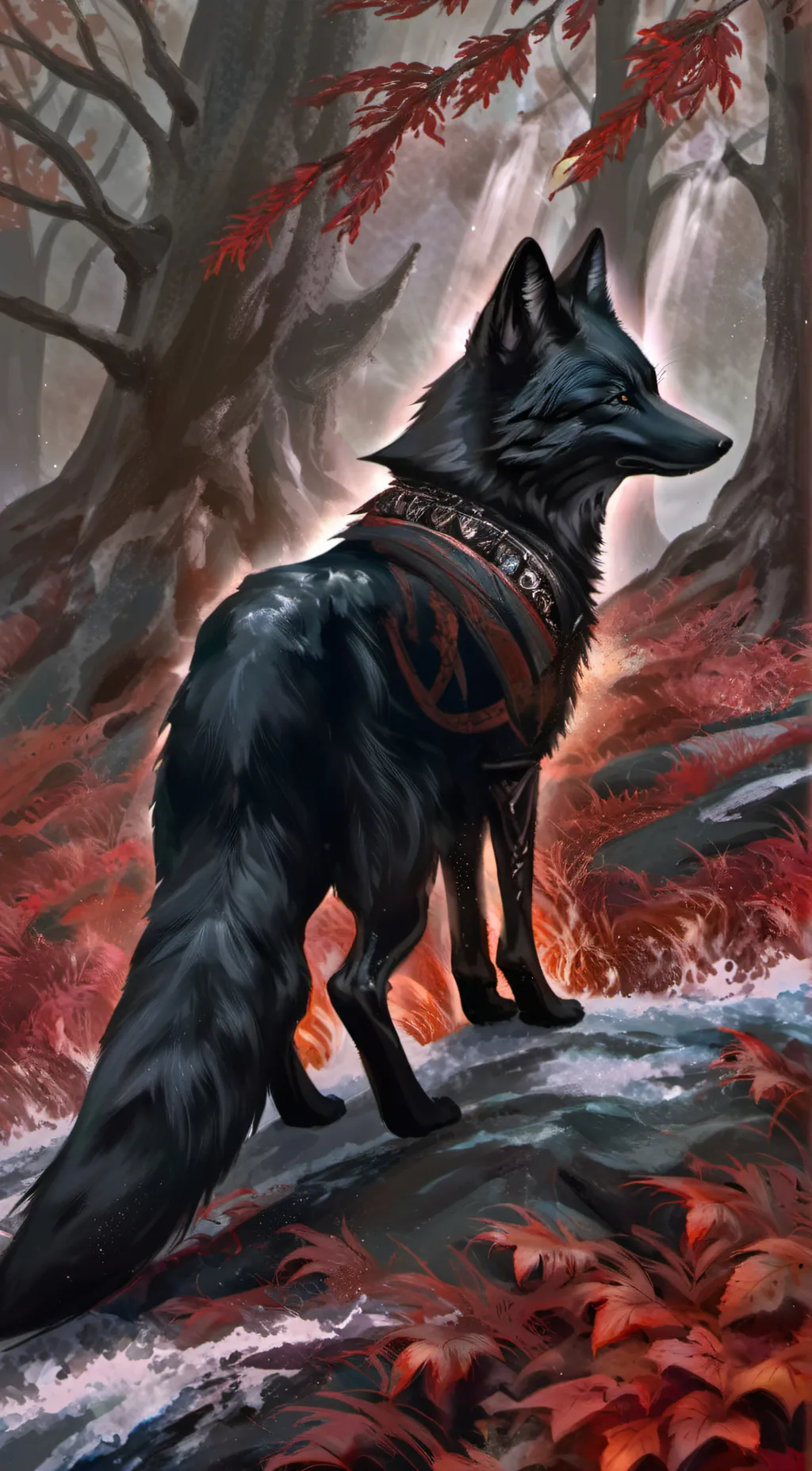 ai character: Fin background