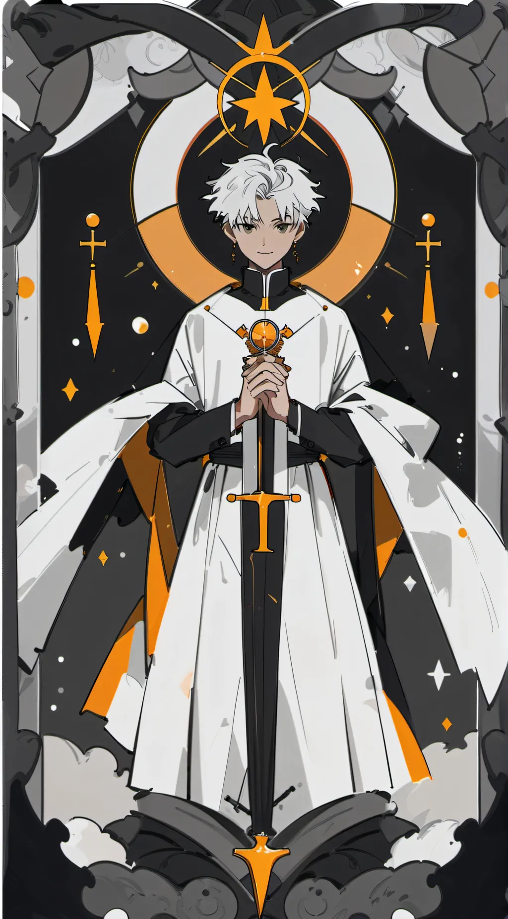 ai character: Gojo Satoru background