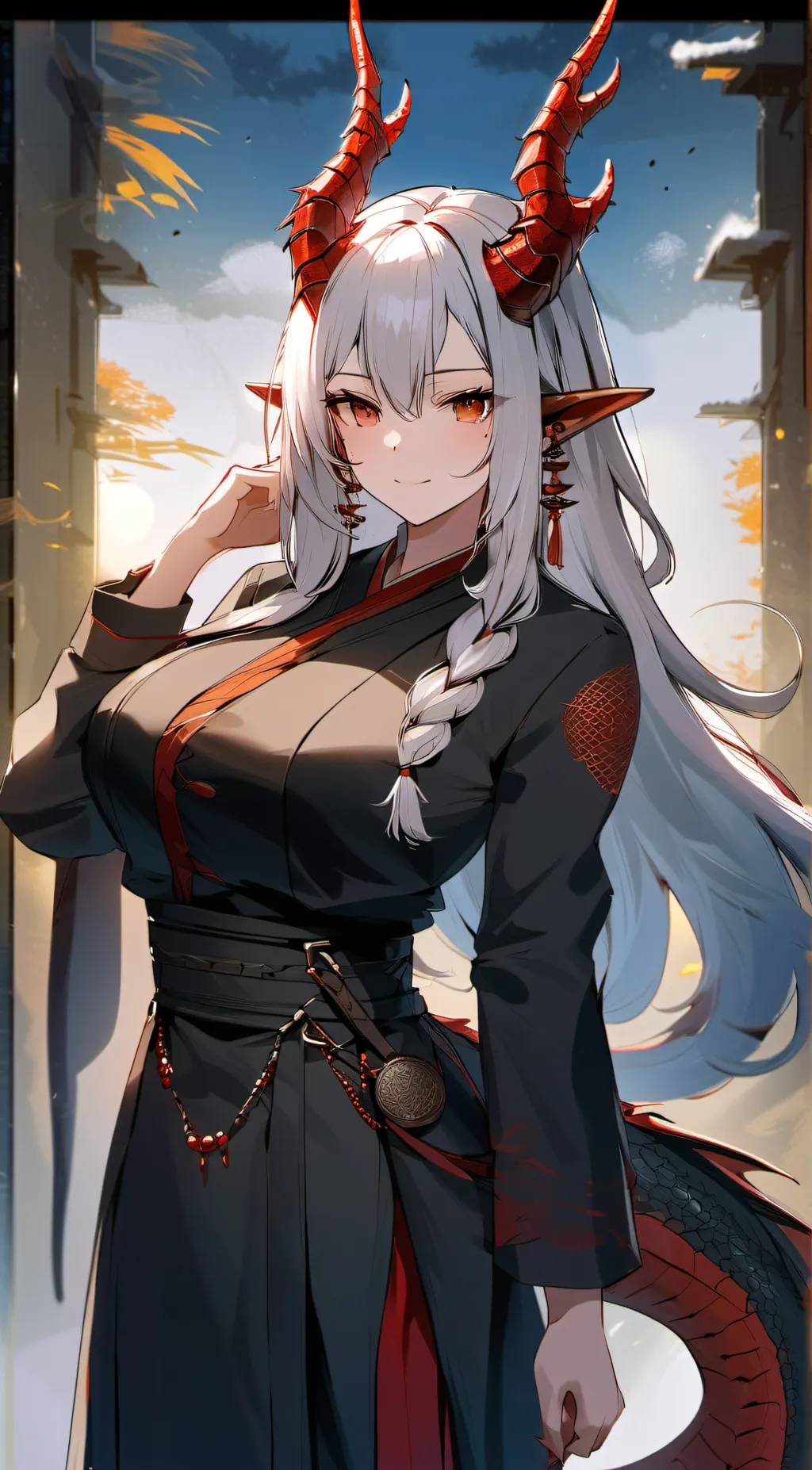 ai character: Lyra background