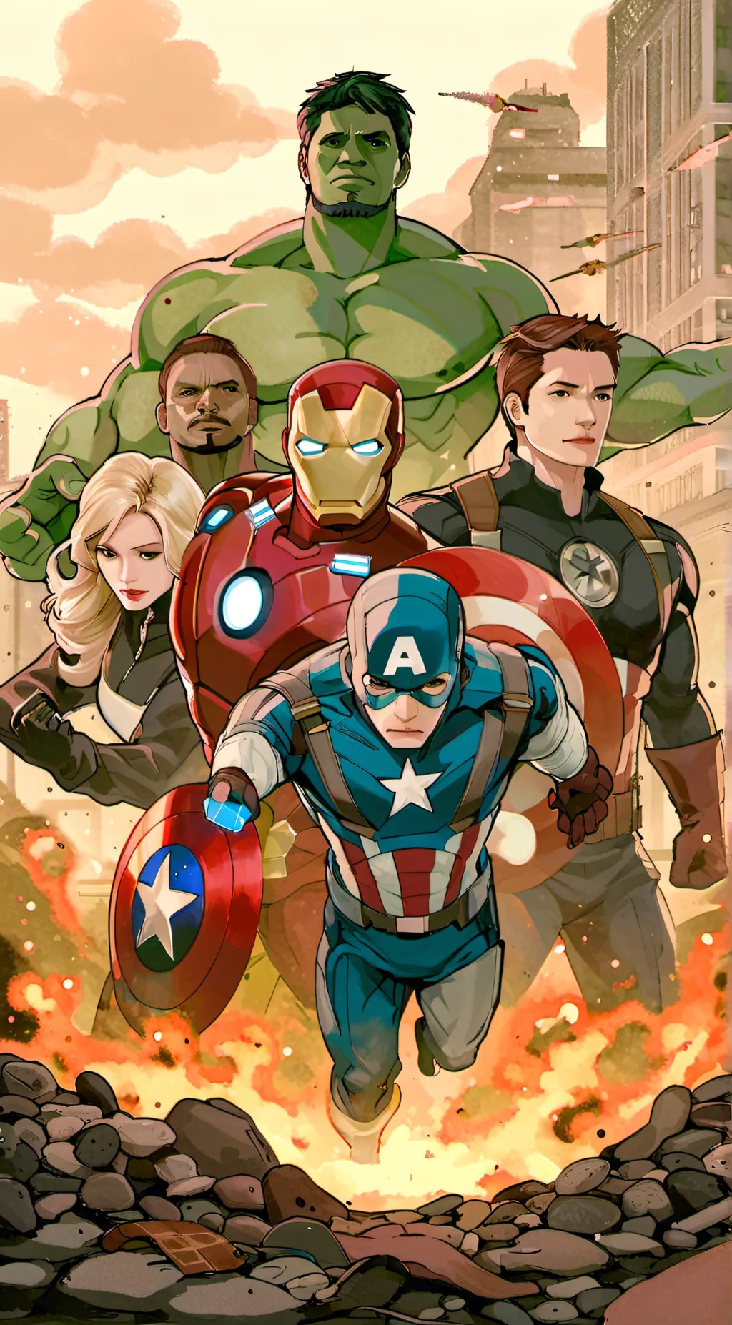 Talkie AI - Chat with the Avengers
