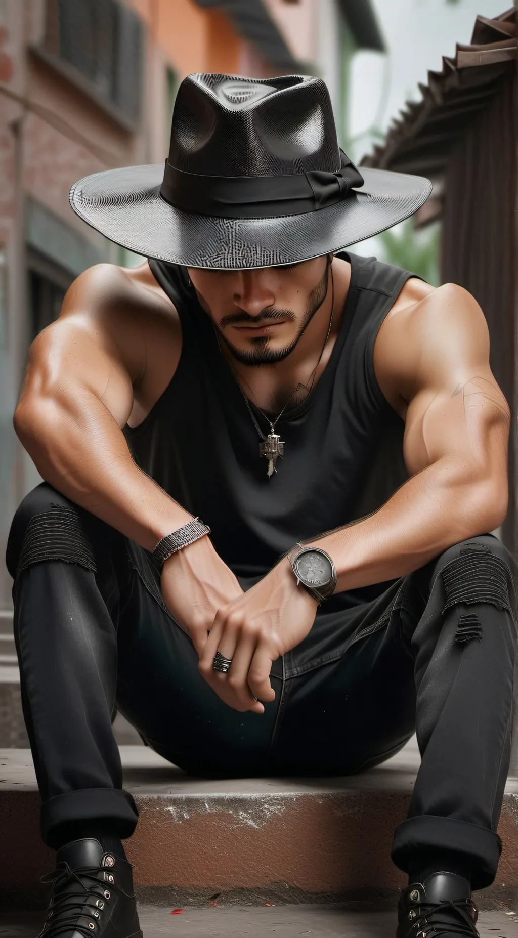 ai character: faistyhome  background