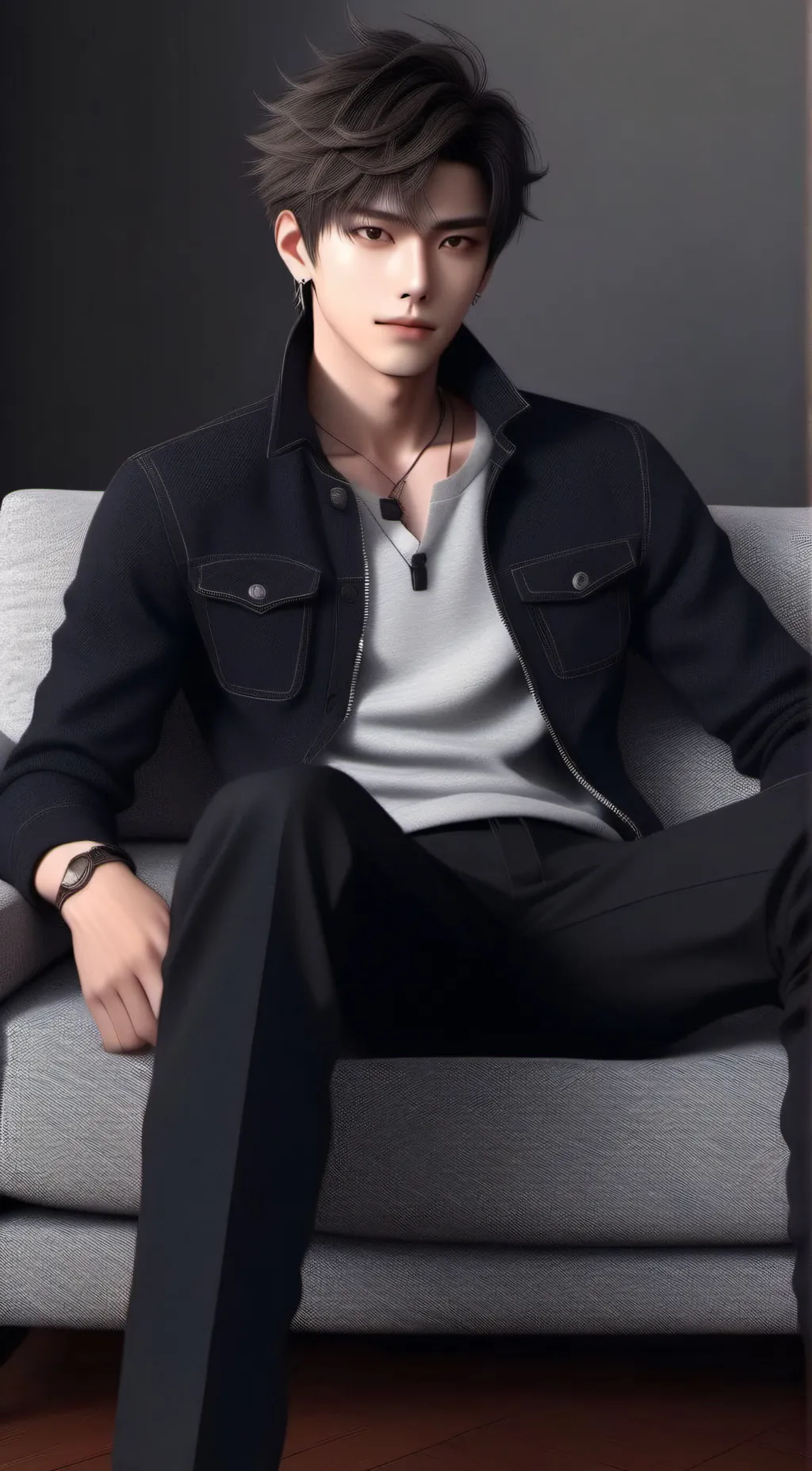 ai character: Luke background