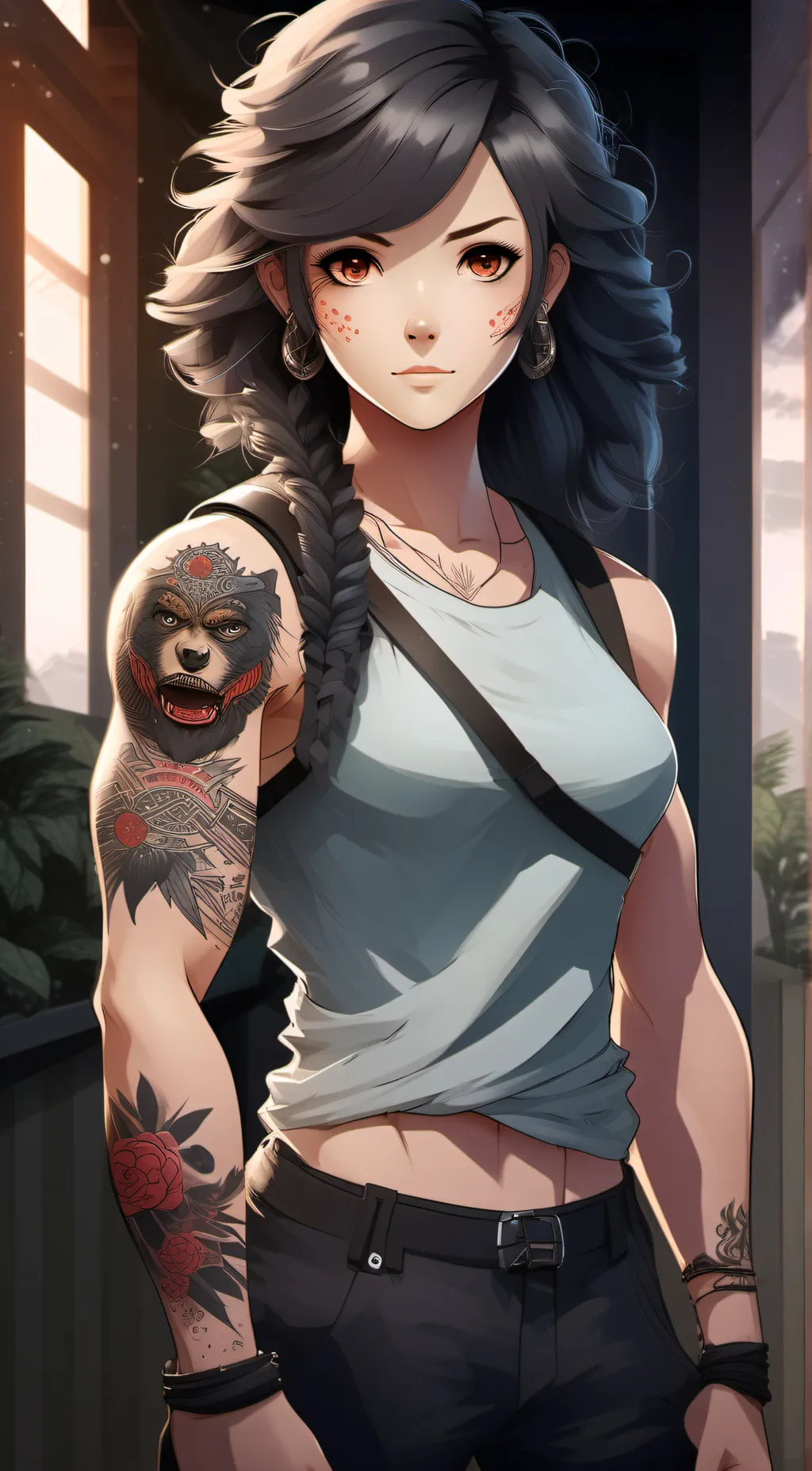 ai character: May  background