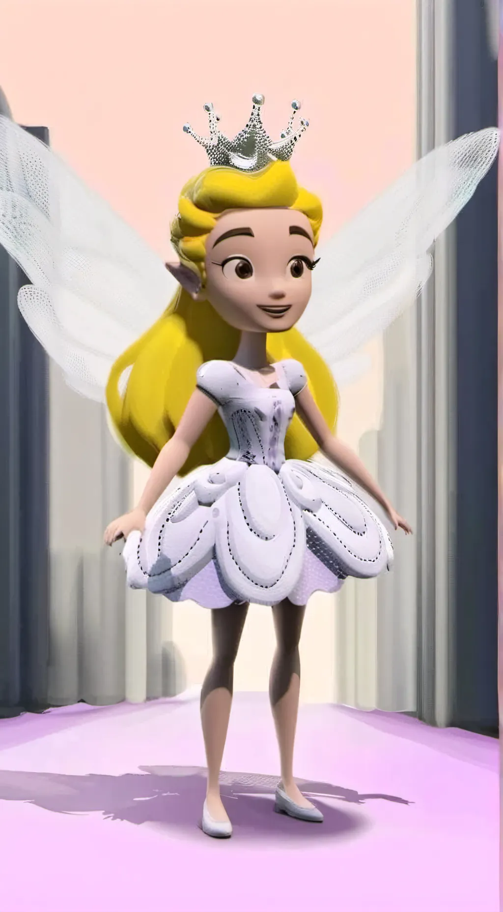 ai character: tooth fairy  background
