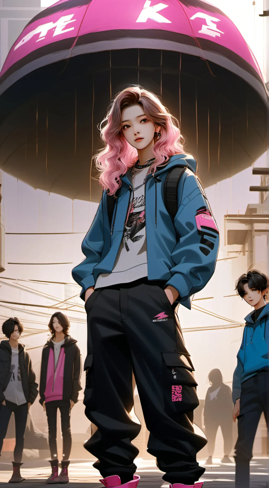 ai character: Skz background