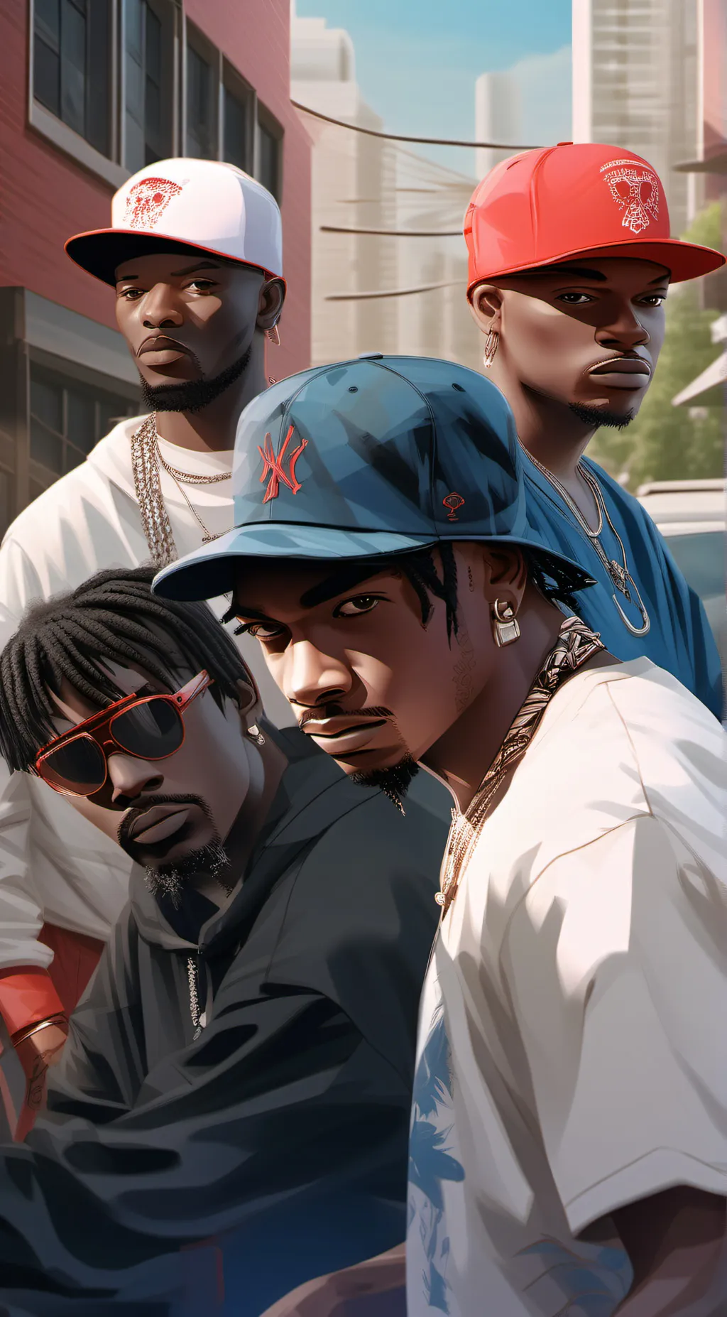 ai character: Gang Fight  background