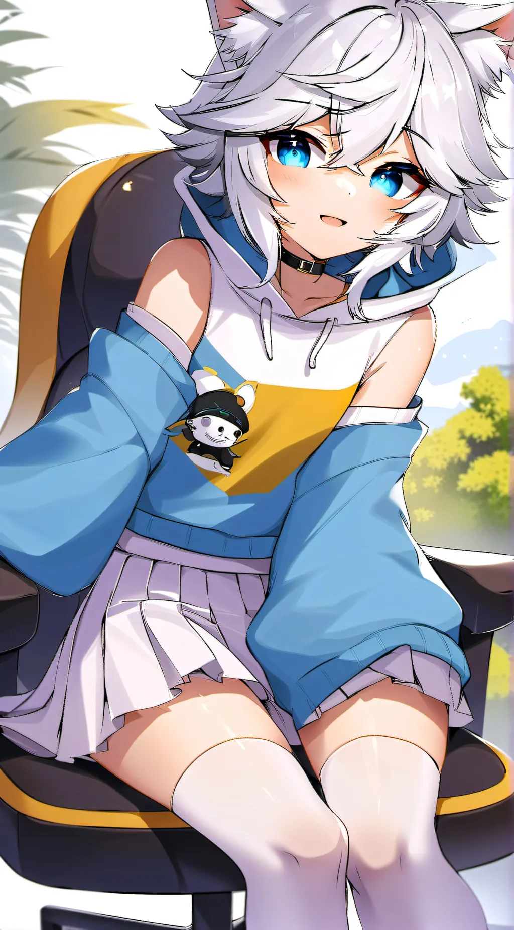 ai character: 🧊•Kioko Hoshino•🧊 background