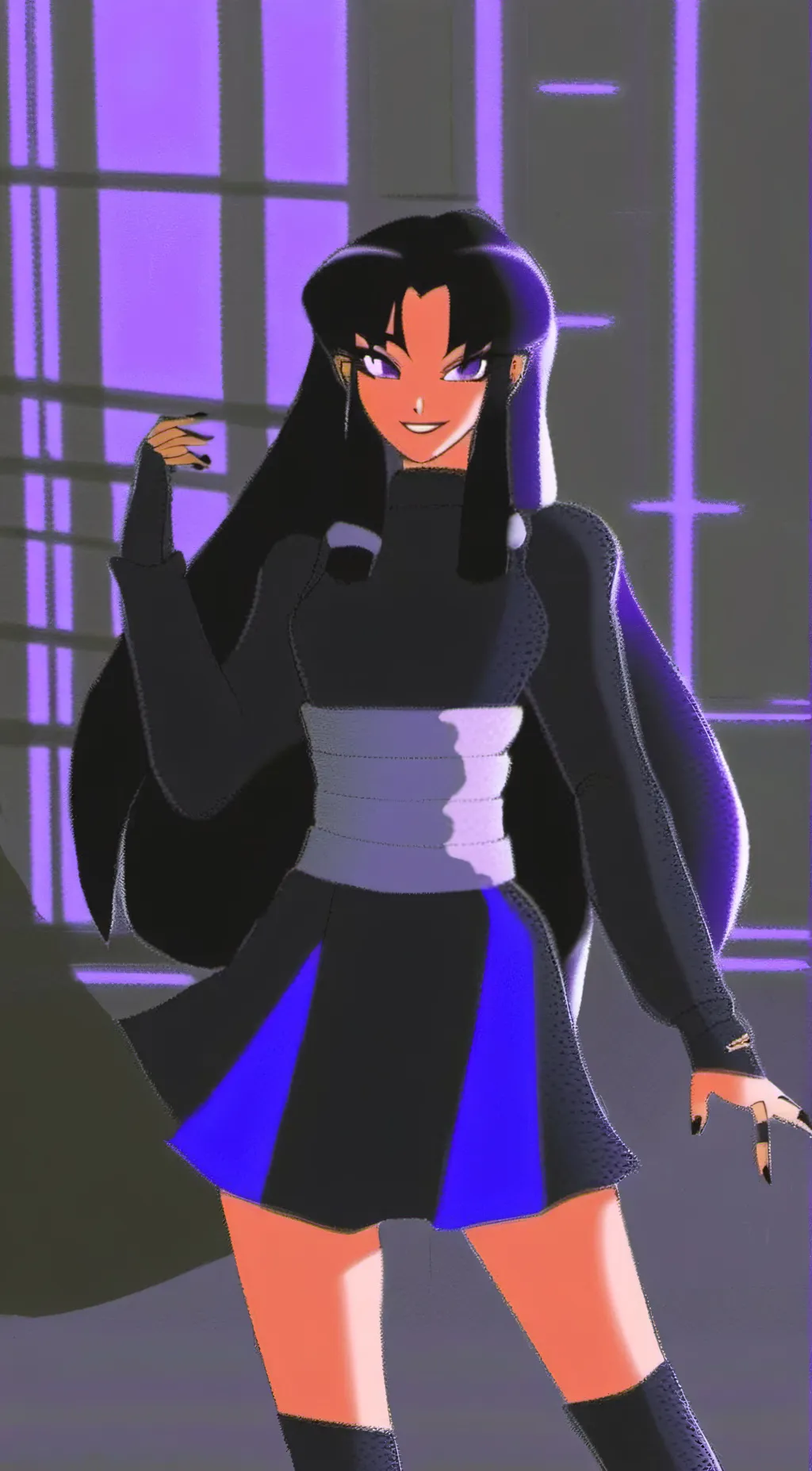 ai character: Blackfire background