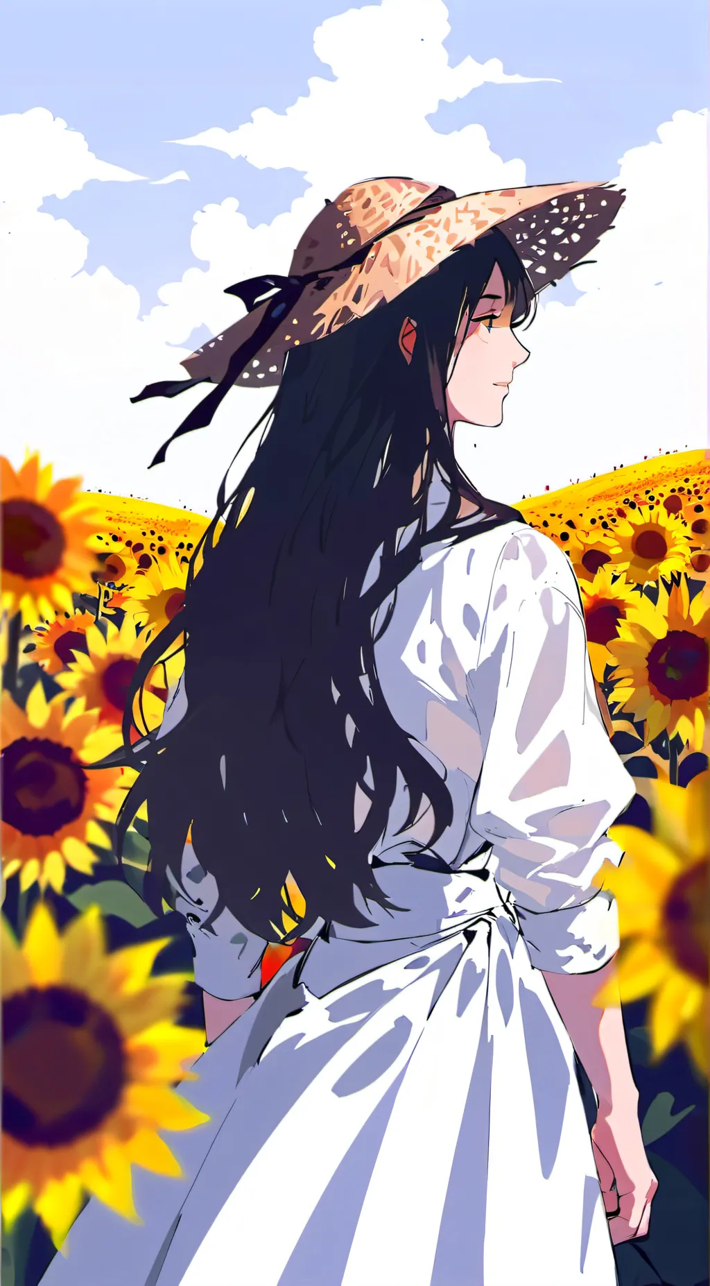 ai character: sunshine background