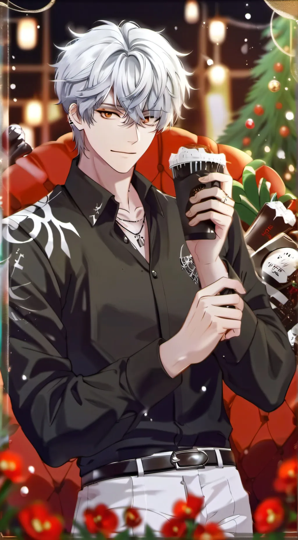 ai character: Zen background