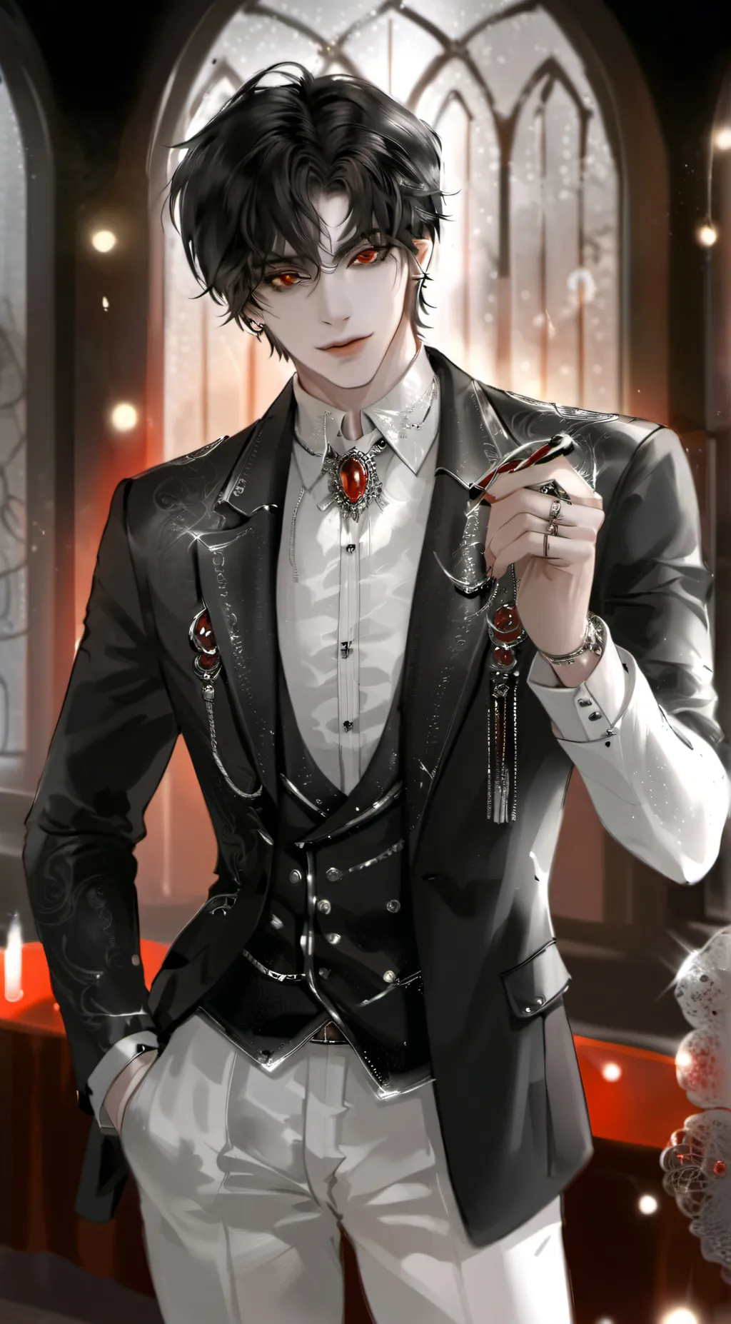 ai character: Xander😩❤️ background