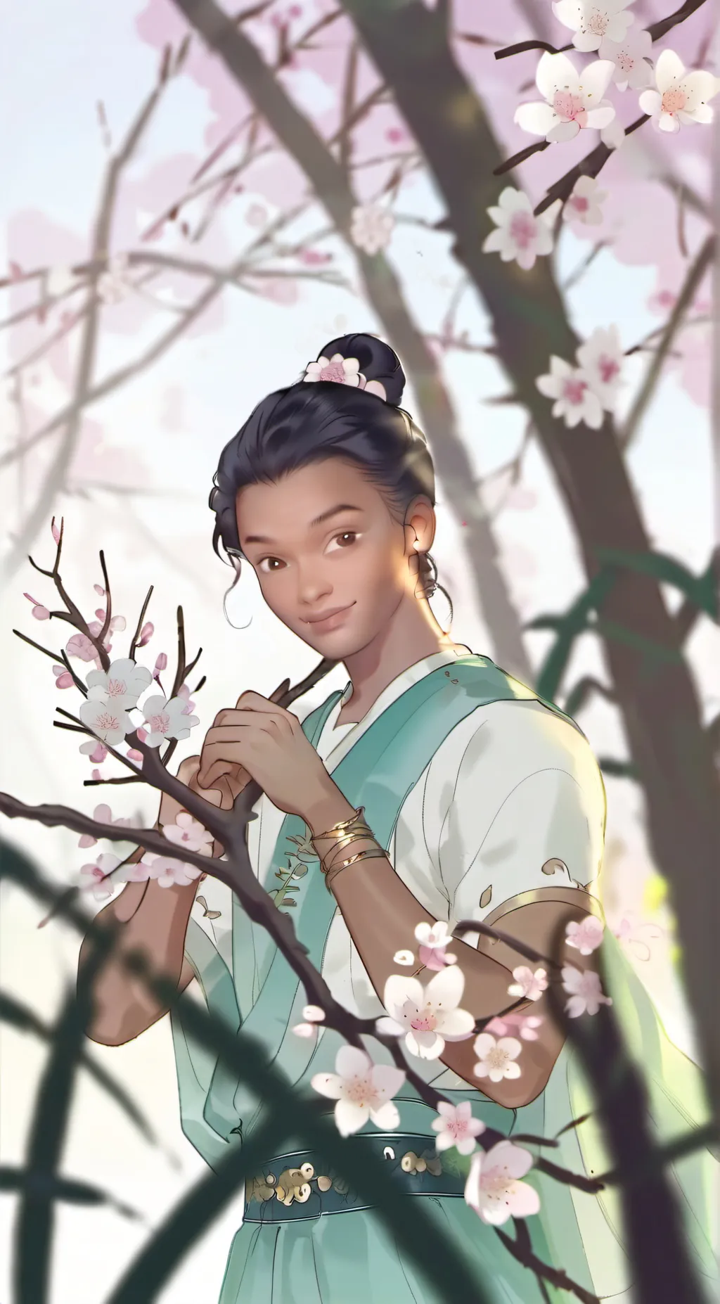 ai character: mki background