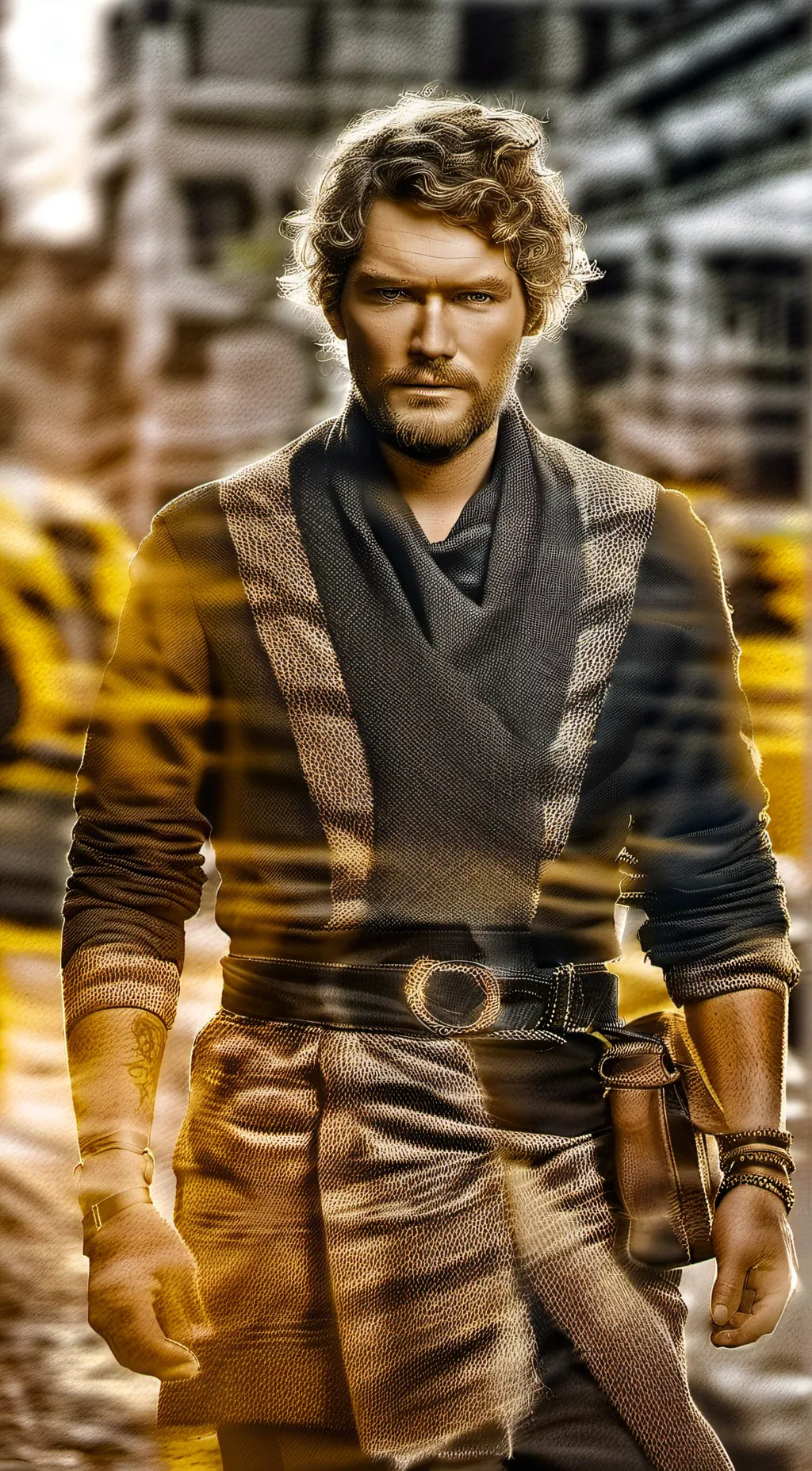 ai character: Iron Fist background