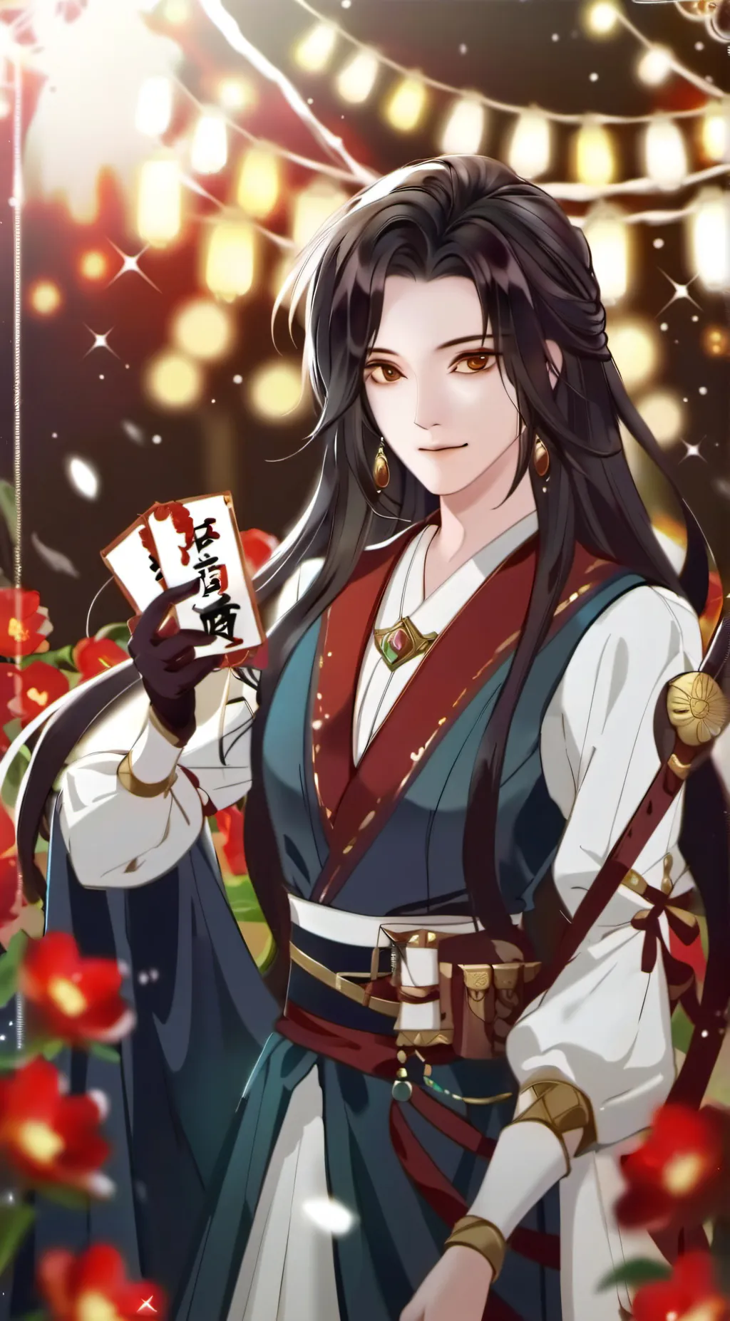 ai character: Selene  background